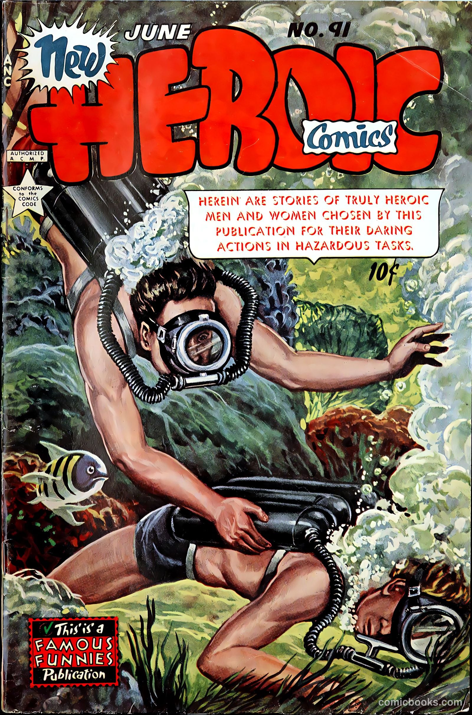 New Heroic Comics #91