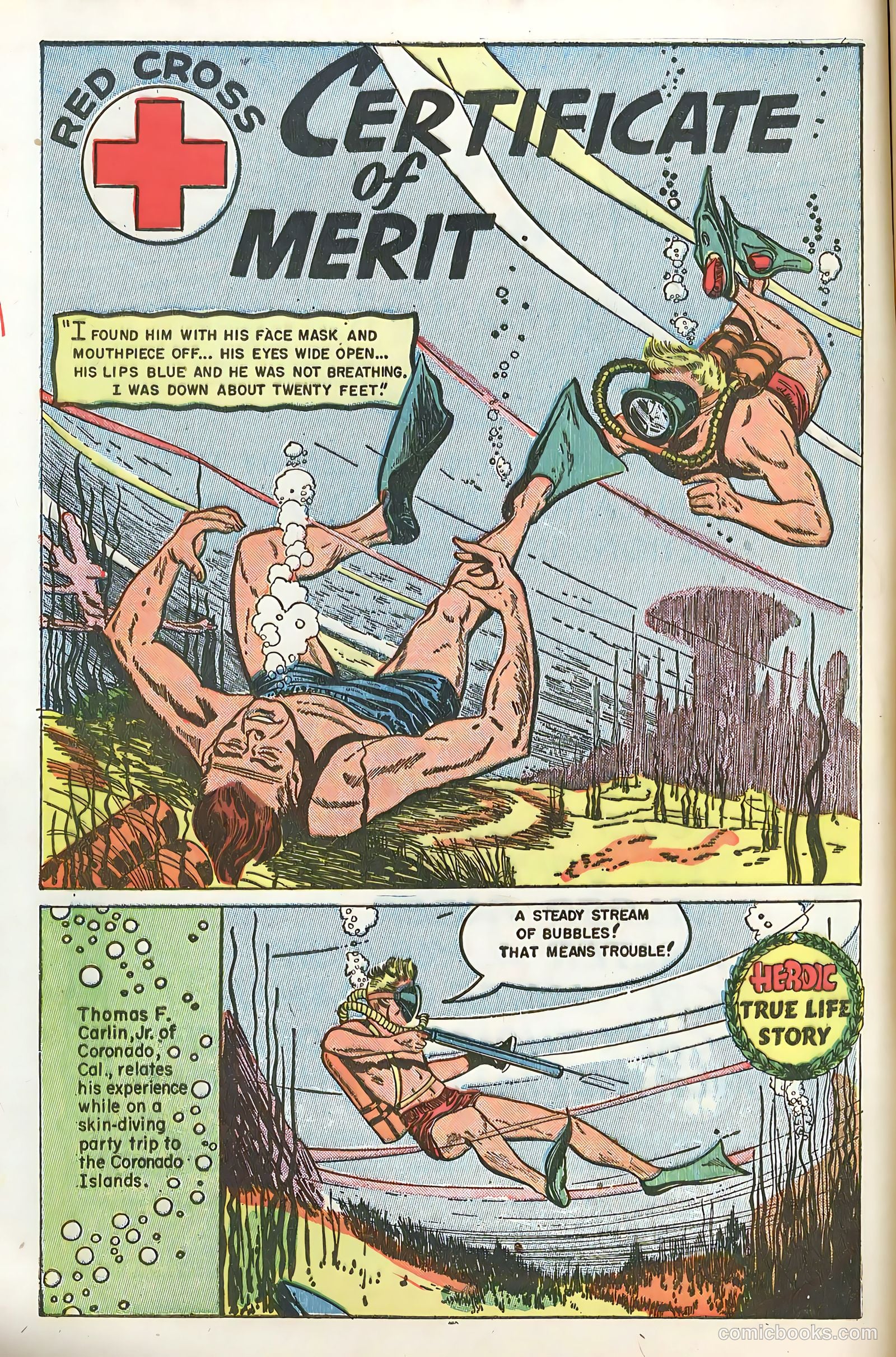 New Heroic Comics #91 (1954) — page 4 of 36