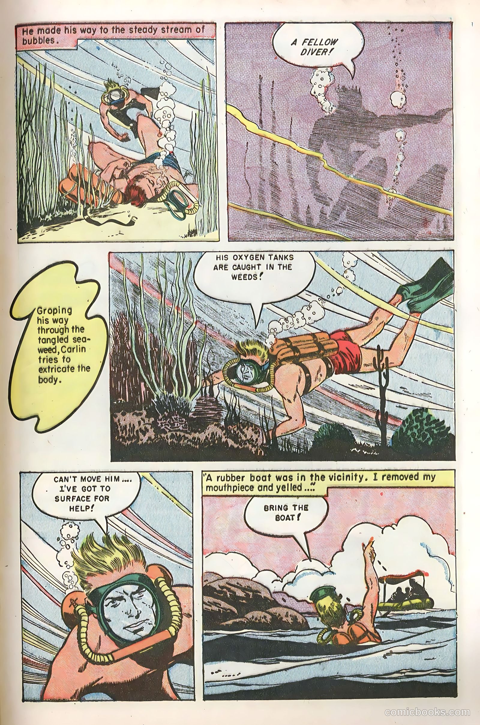 New Heroic Comics #91 (1954) — page 5 of 36