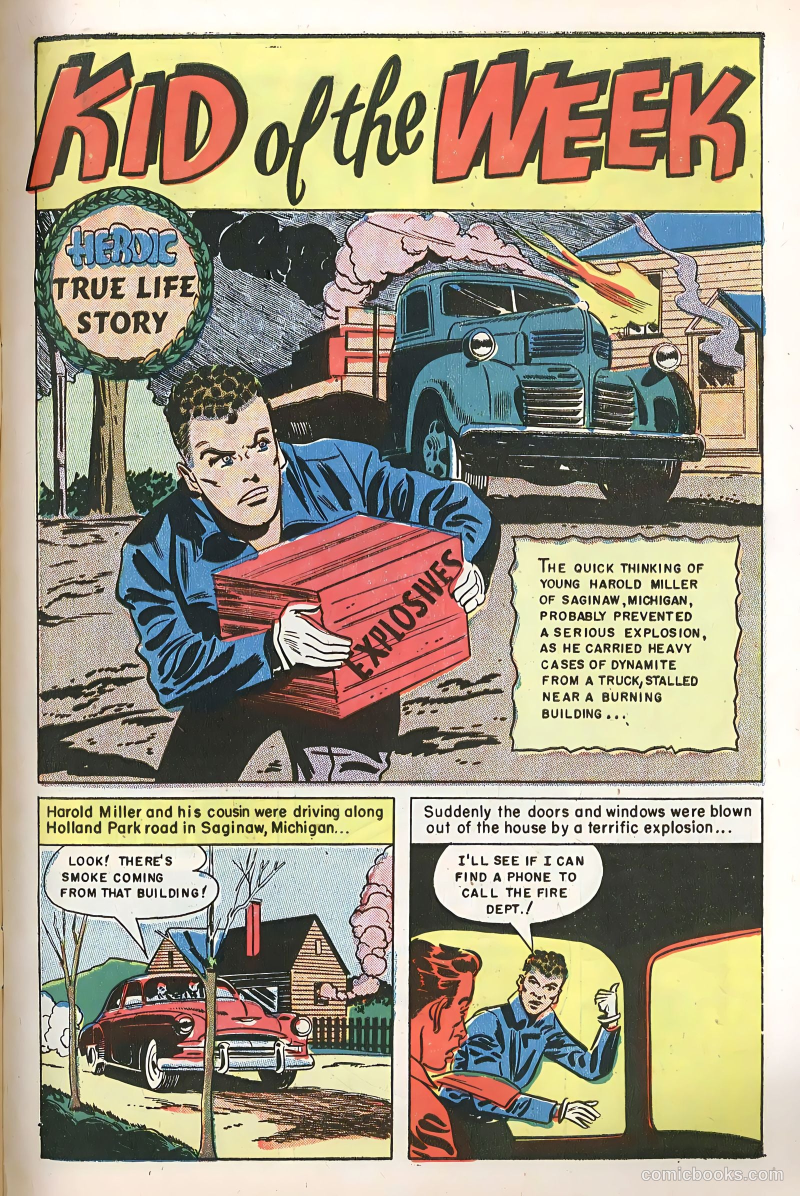 New Heroic Comics #91 (1954) — page 7 of 36
