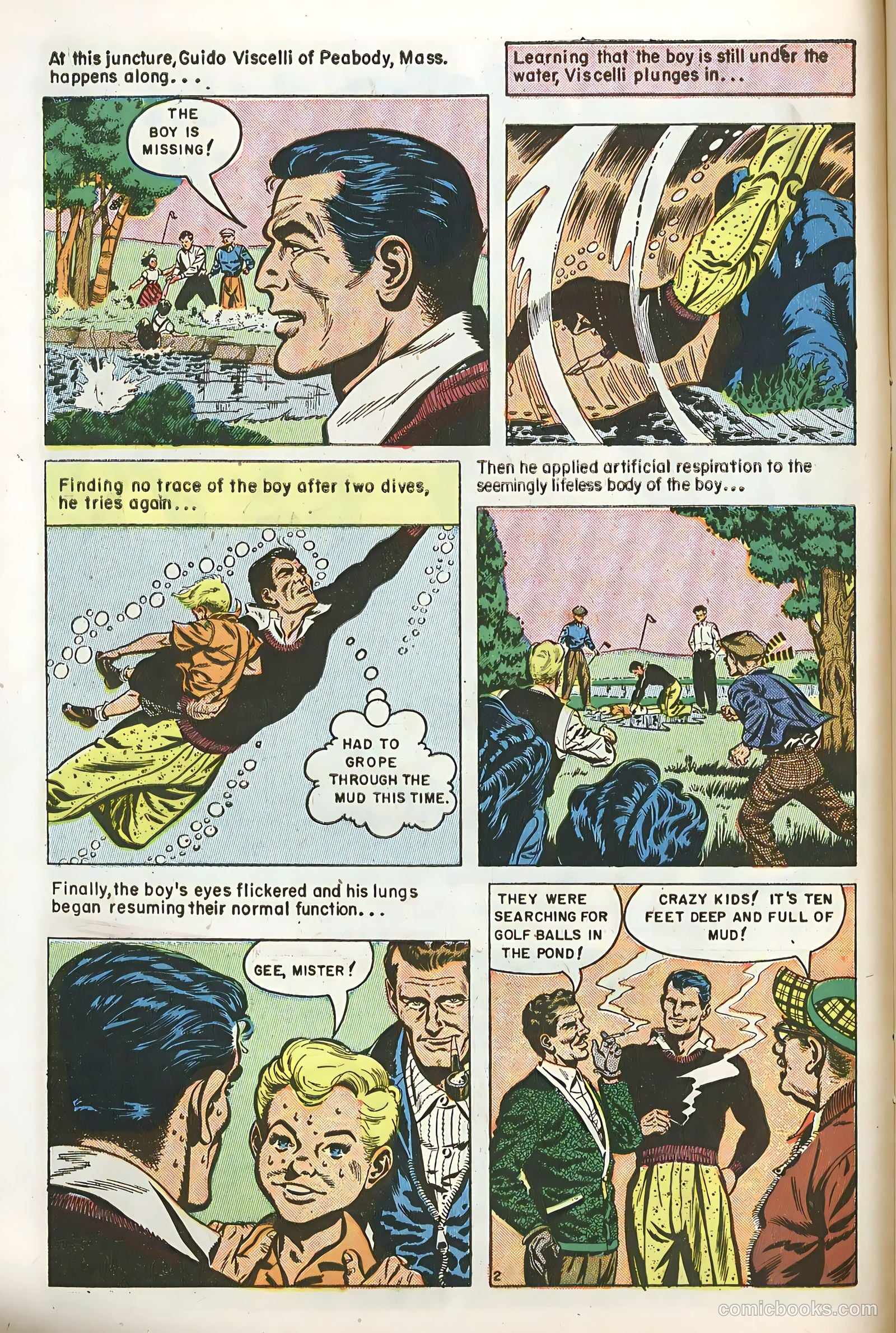 New Heroic Comics #91 (1954) — page 10 of 36