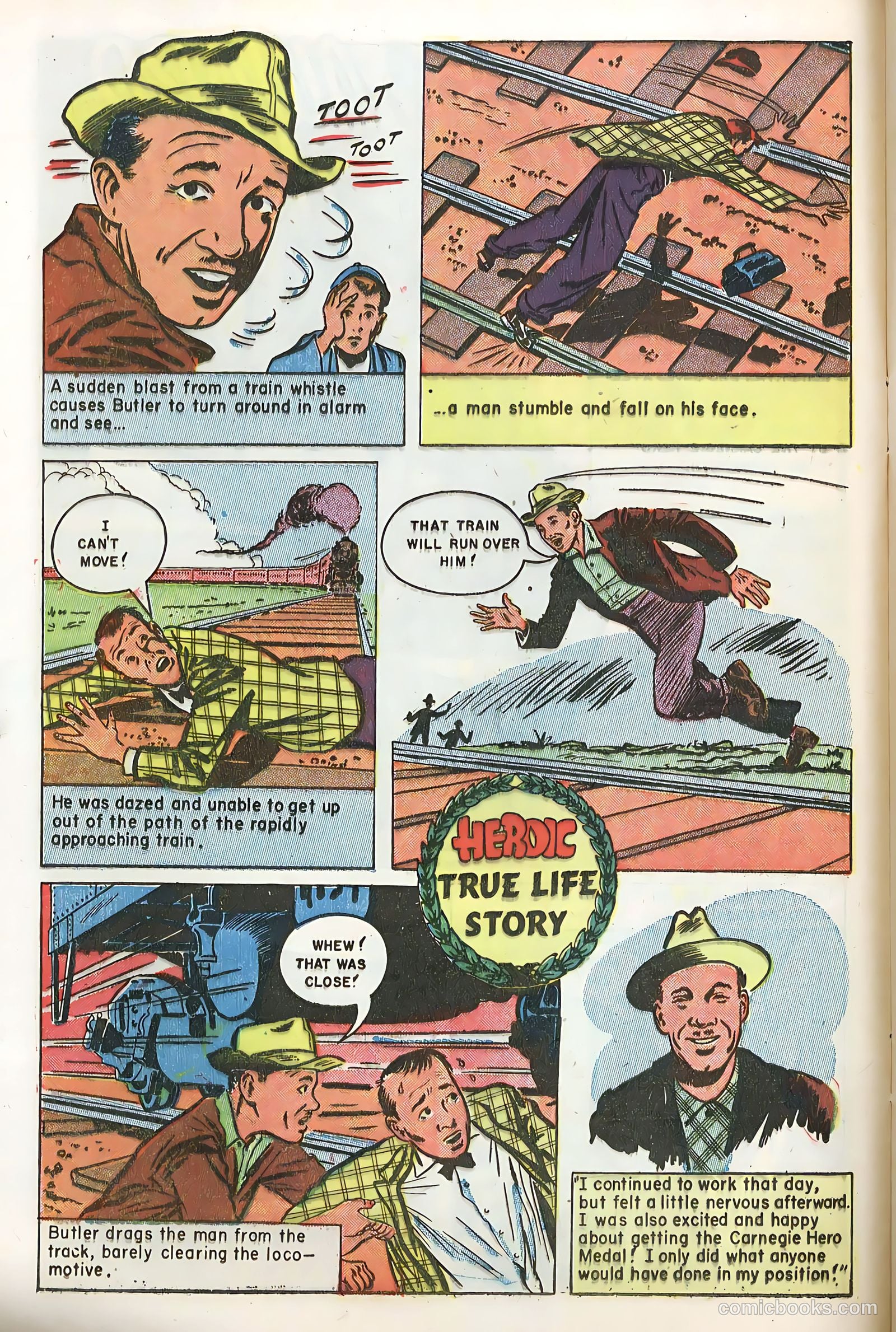 New Heroic Comics #91 (1954) — page 12 of 36