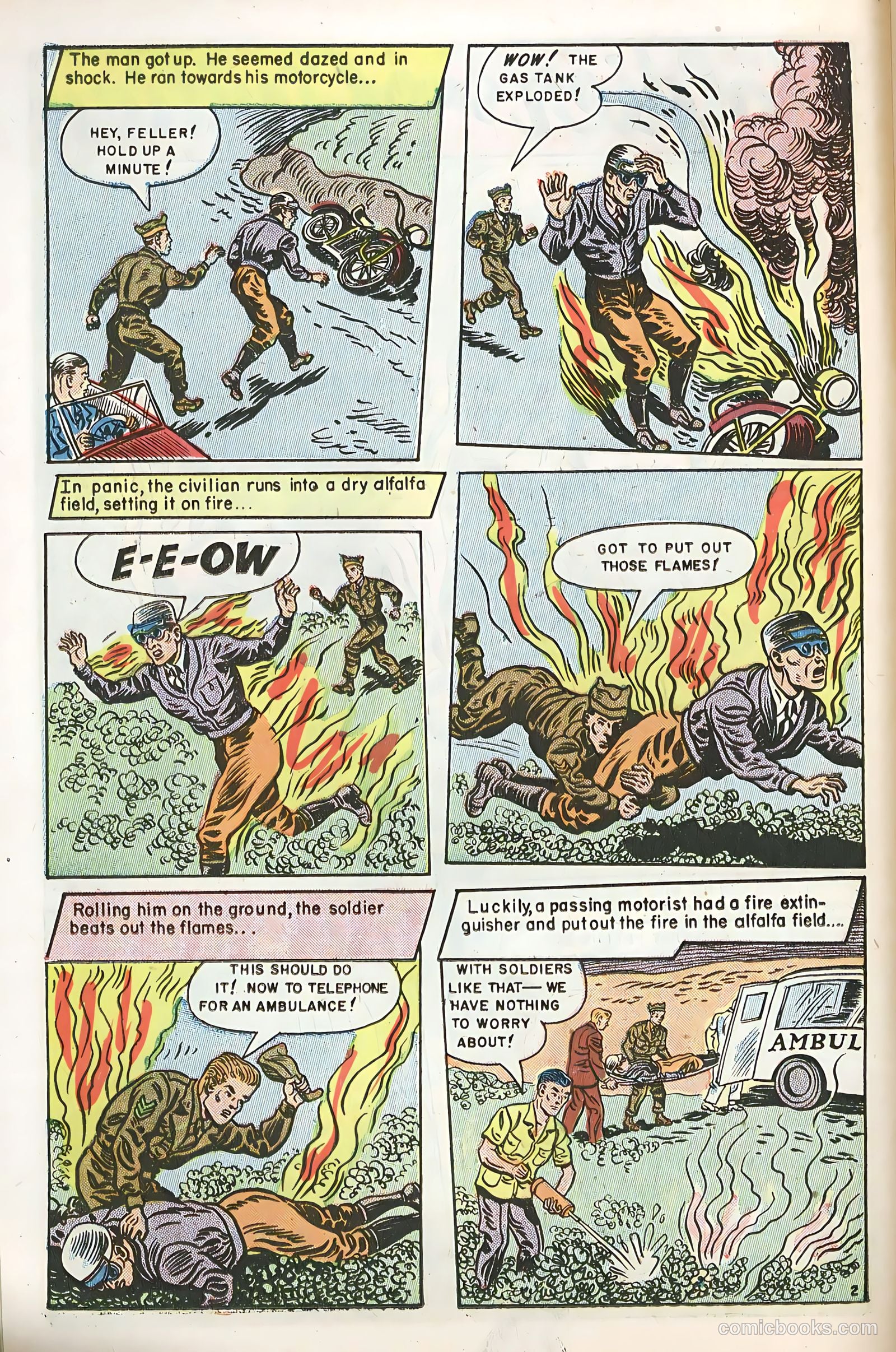 New Heroic Comics #91 (1954) — page 14 of 36
