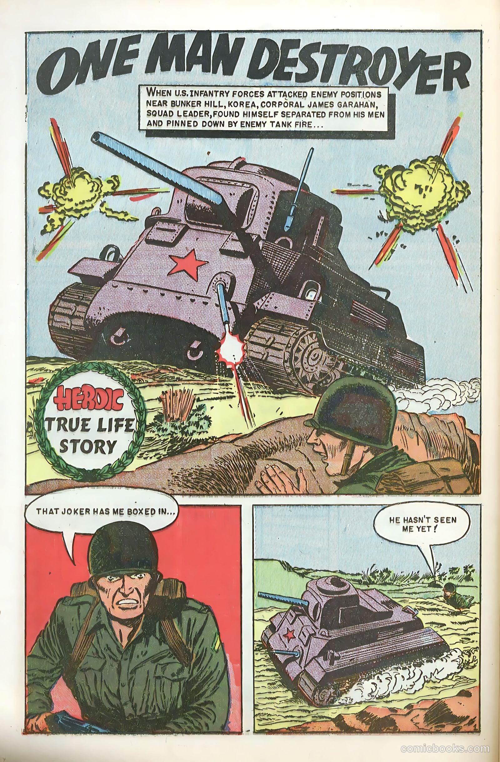New Heroic Comics #91 (1954) — page 24 of 36