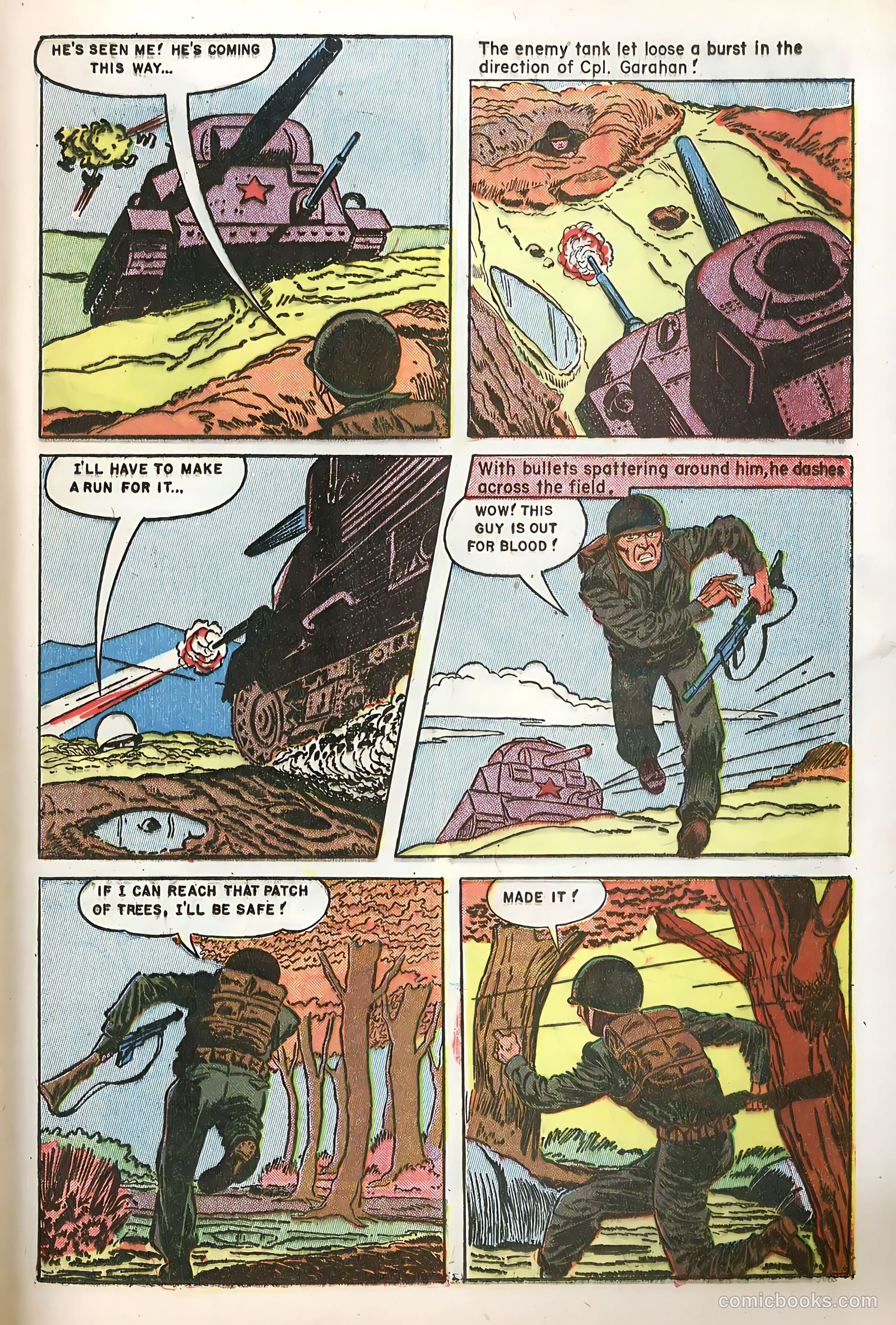 New Heroic Comics #91 (1954) — page 25 of 36