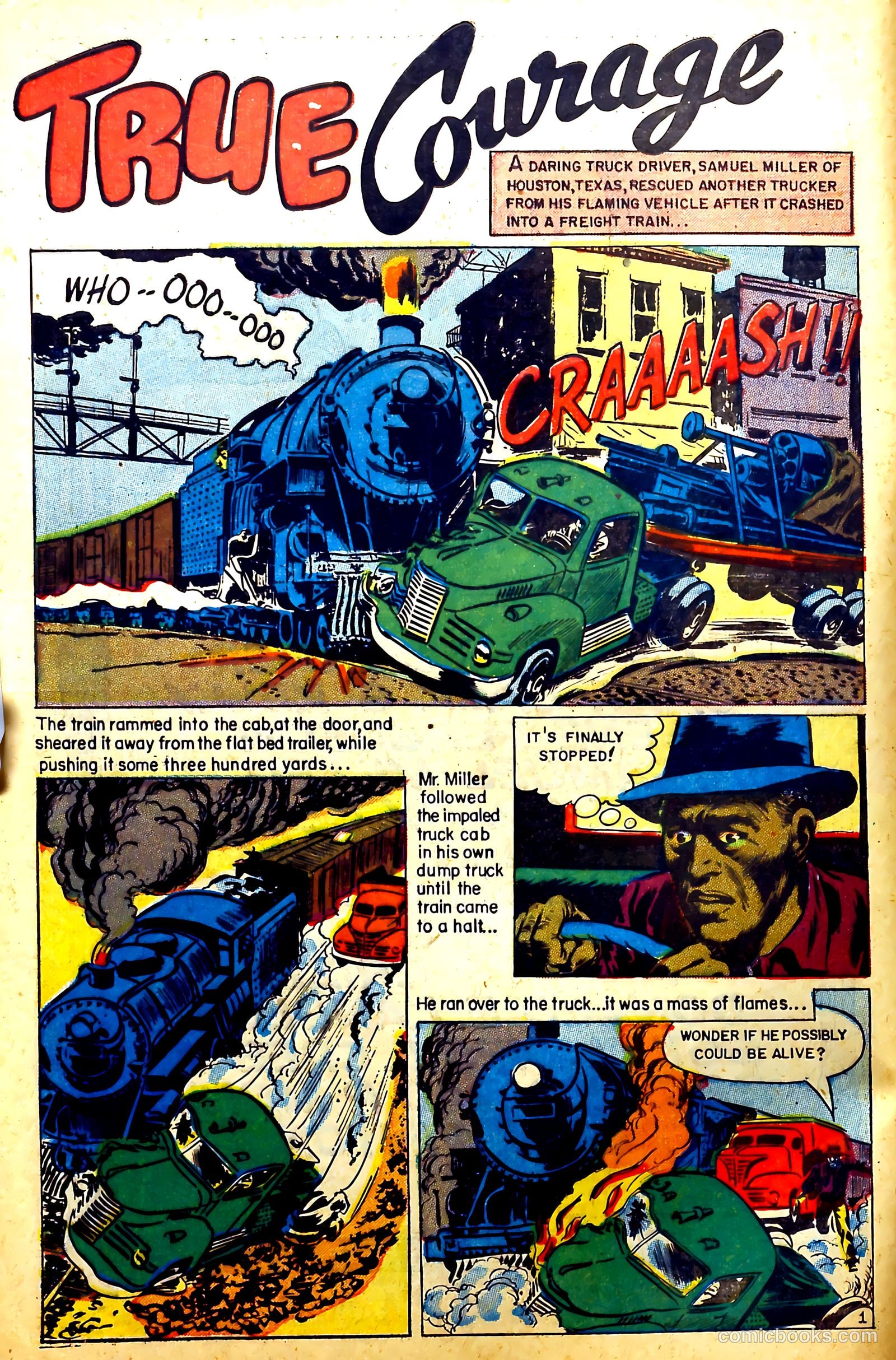 New Heroic Comics #92 (1954) — page 4 of 36