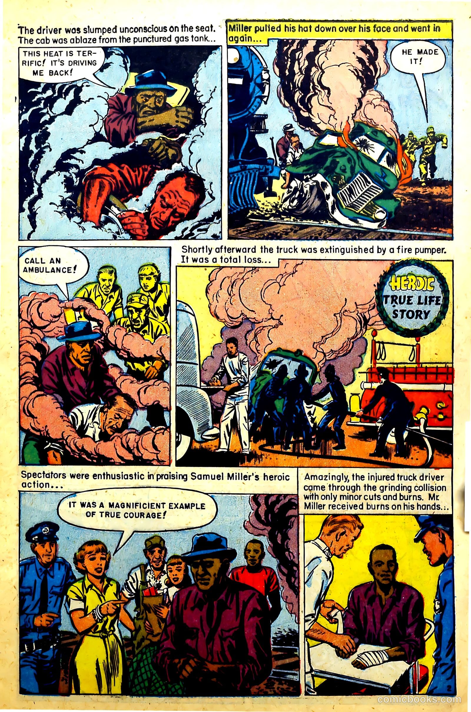 New Heroic Comics #92 (1954) — page 5 of 36