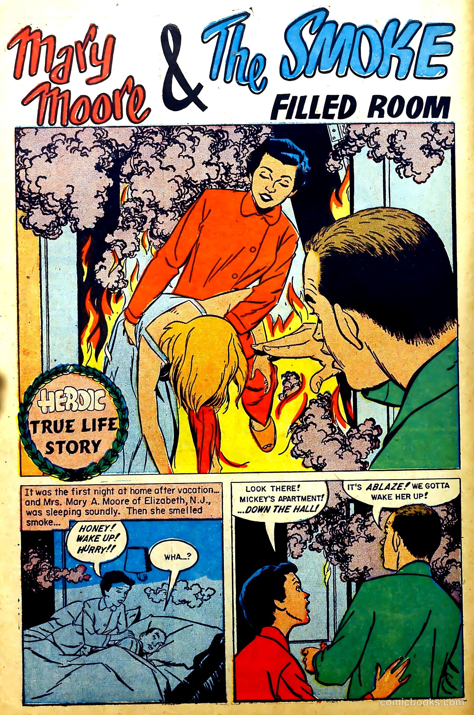 New Heroic Comics #92 (1954) — page 6 of 36