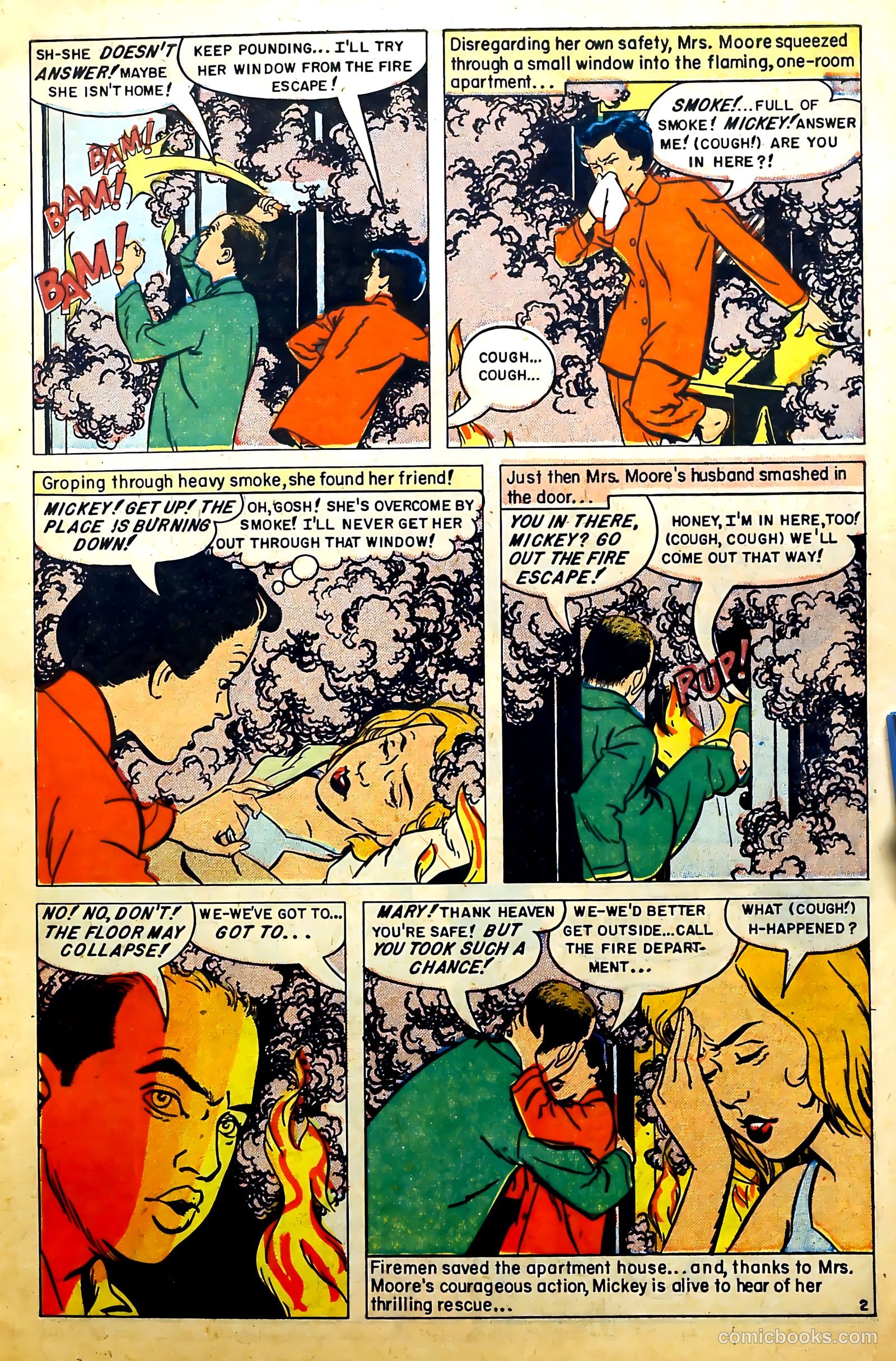 New Heroic Comics #92 (1954) — page 7 of 36