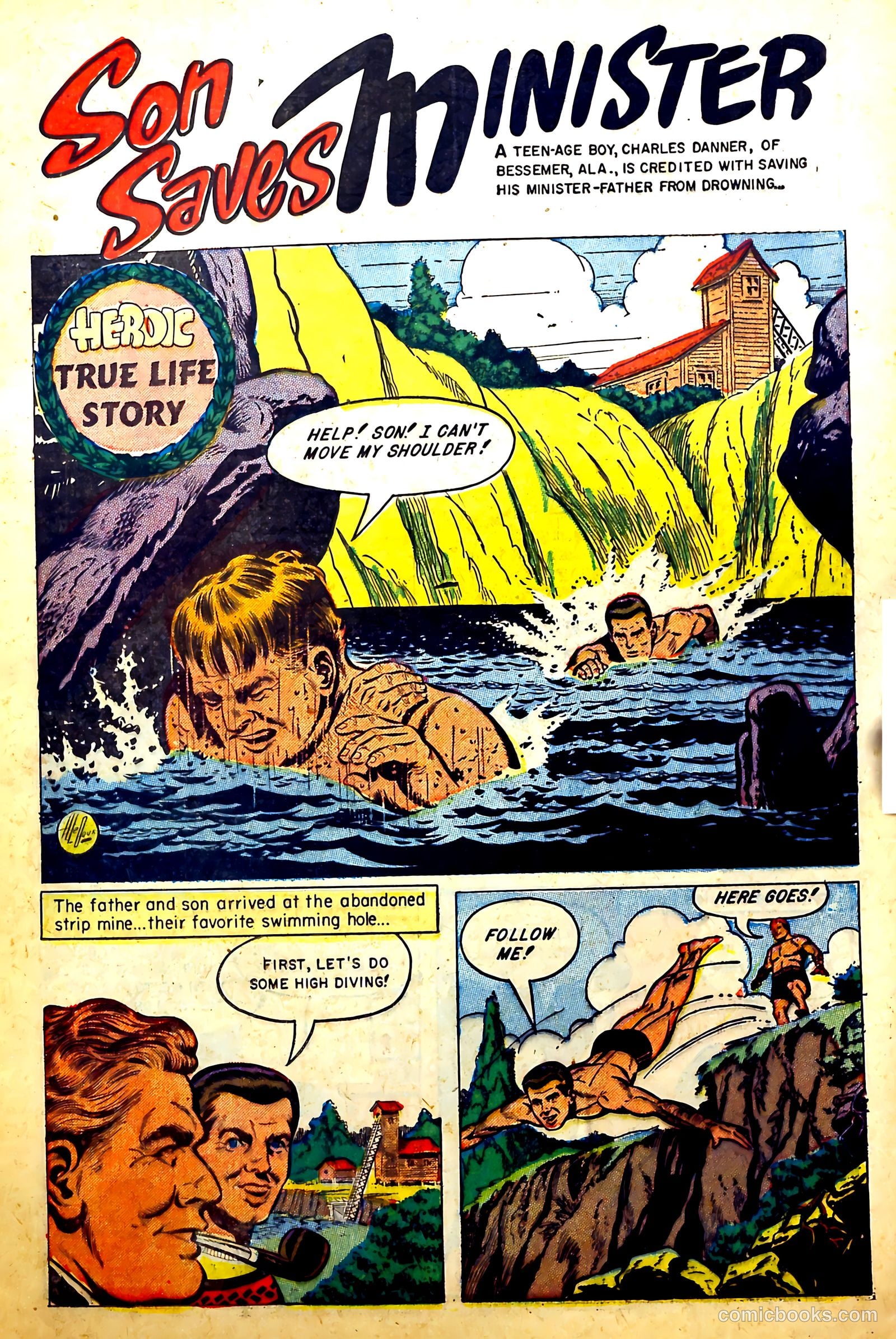 New Heroic Comics #92 (1954) — page 13 of 36