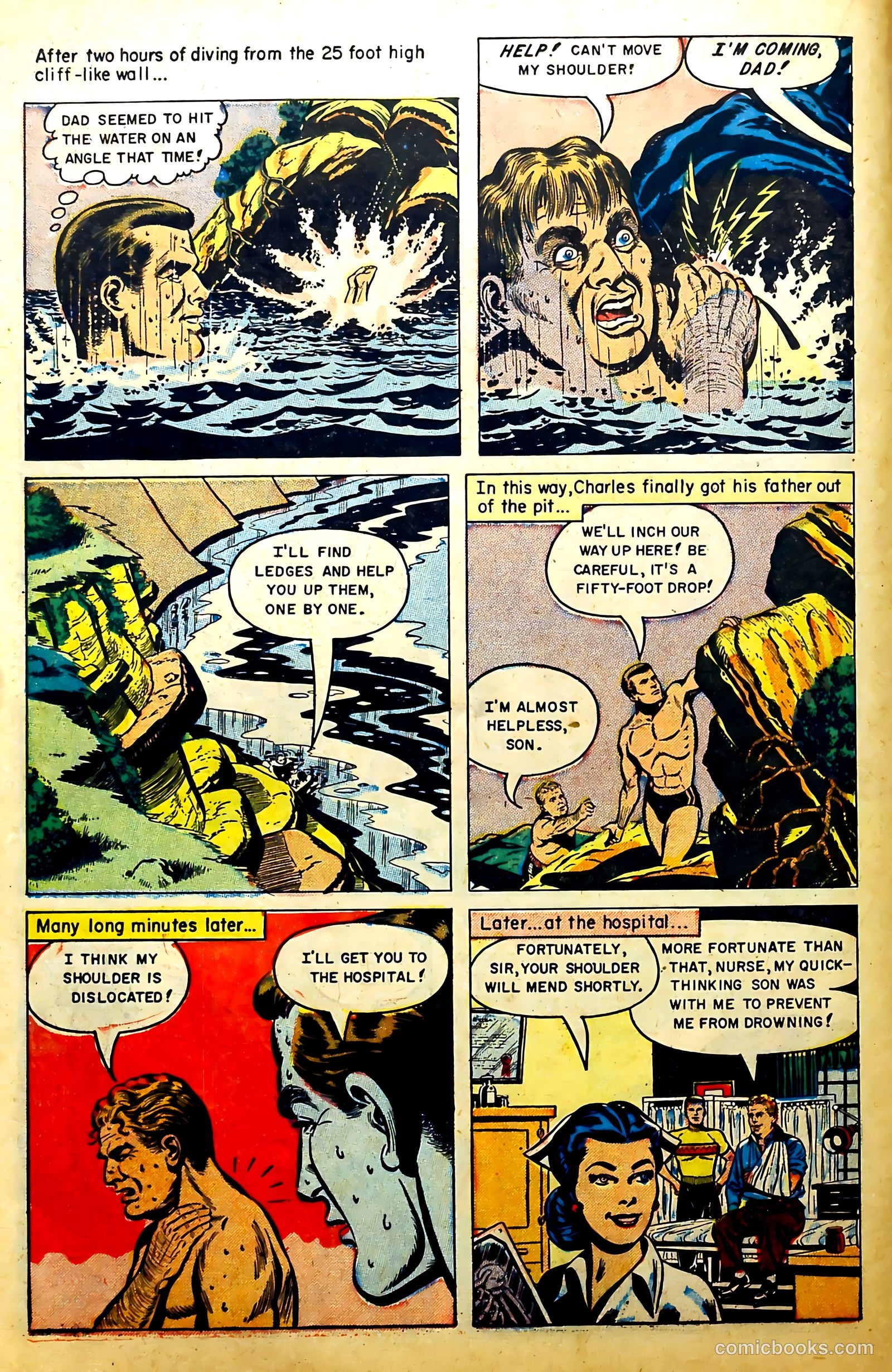 New Heroic Comics #92 (1954) — page 14 of 36
