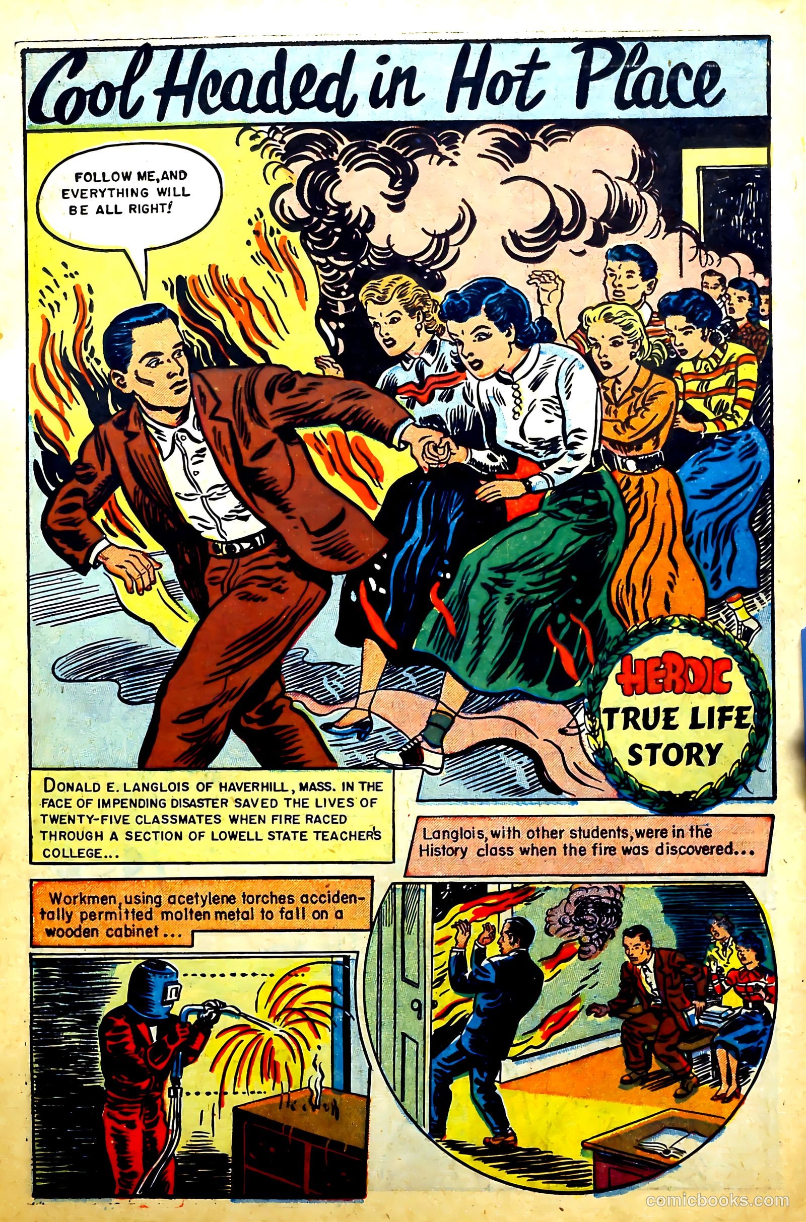New Heroic Comics #92 (1954) — page 15 of 36