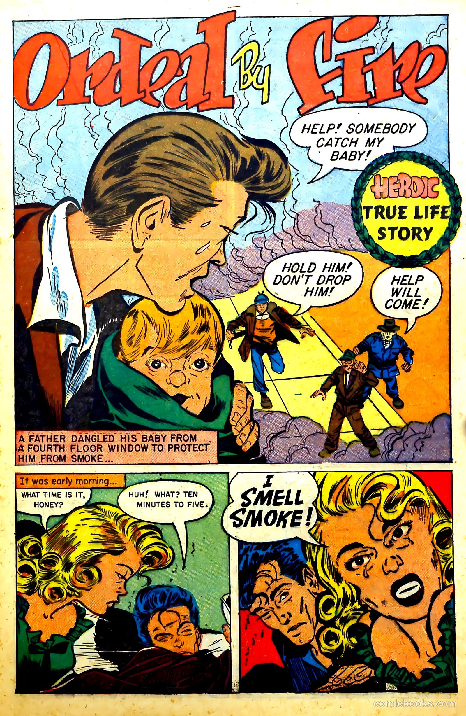 New Heroic Comics #92 (1954) — page 17 of 36