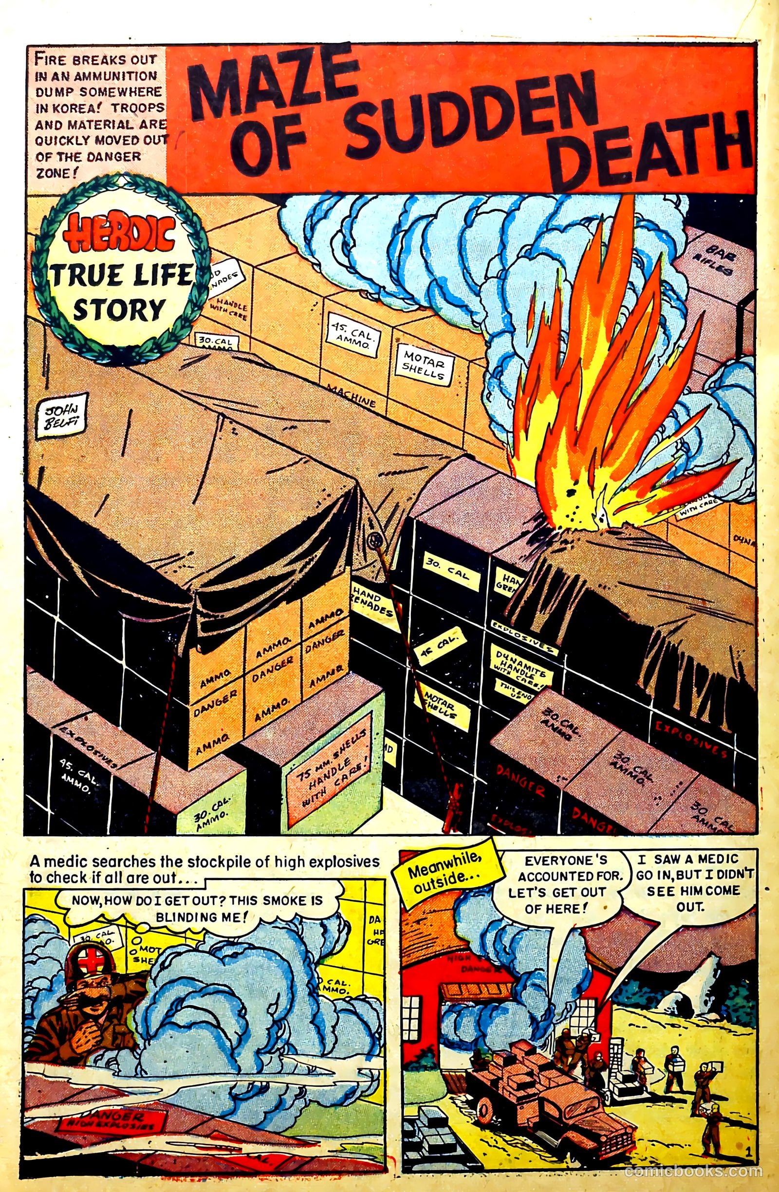 New Heroic Comics #92 (1954) — page 22 of 36