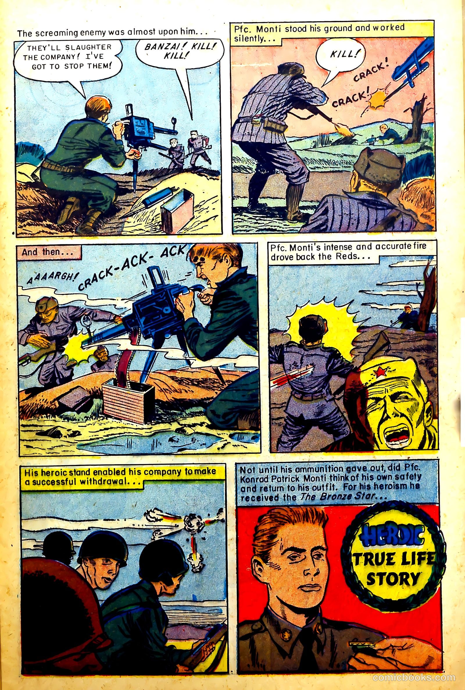 New Heroic Comics #92 (1954) — page 25 of 36