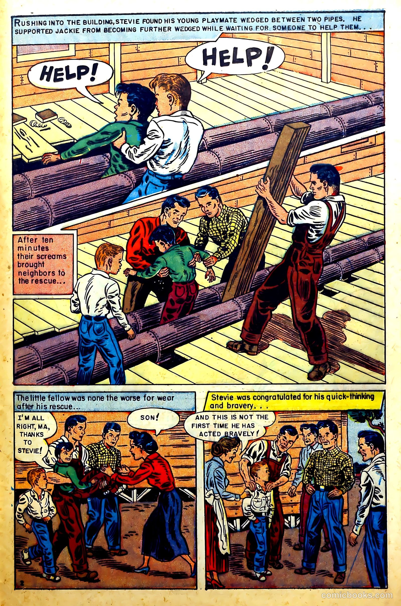 New Heroic Comics #92 (1954) — page 29 of 36