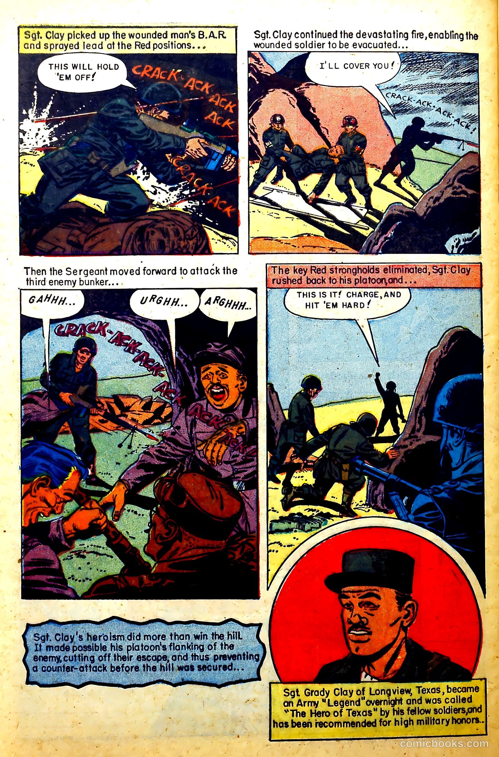 New Heroic Comics #92 (1954) — page 32 of 36
