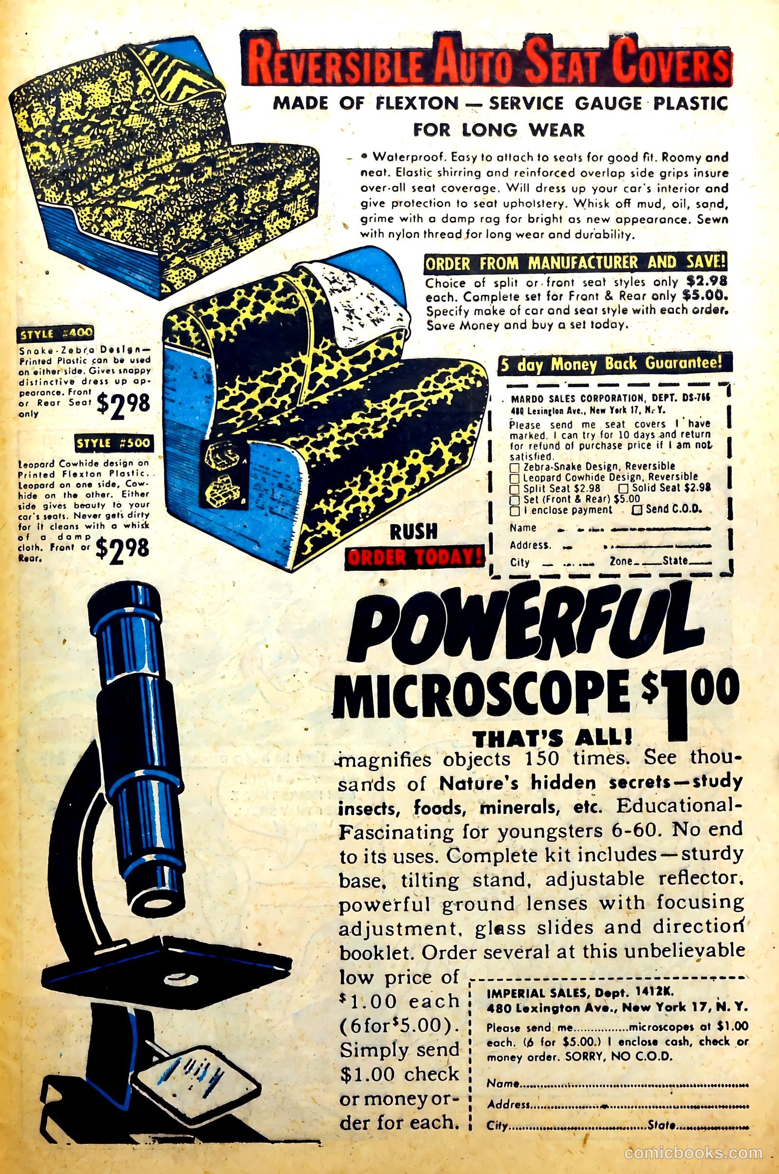 New Heroic Comics #92 (1954) — page 33 of 36