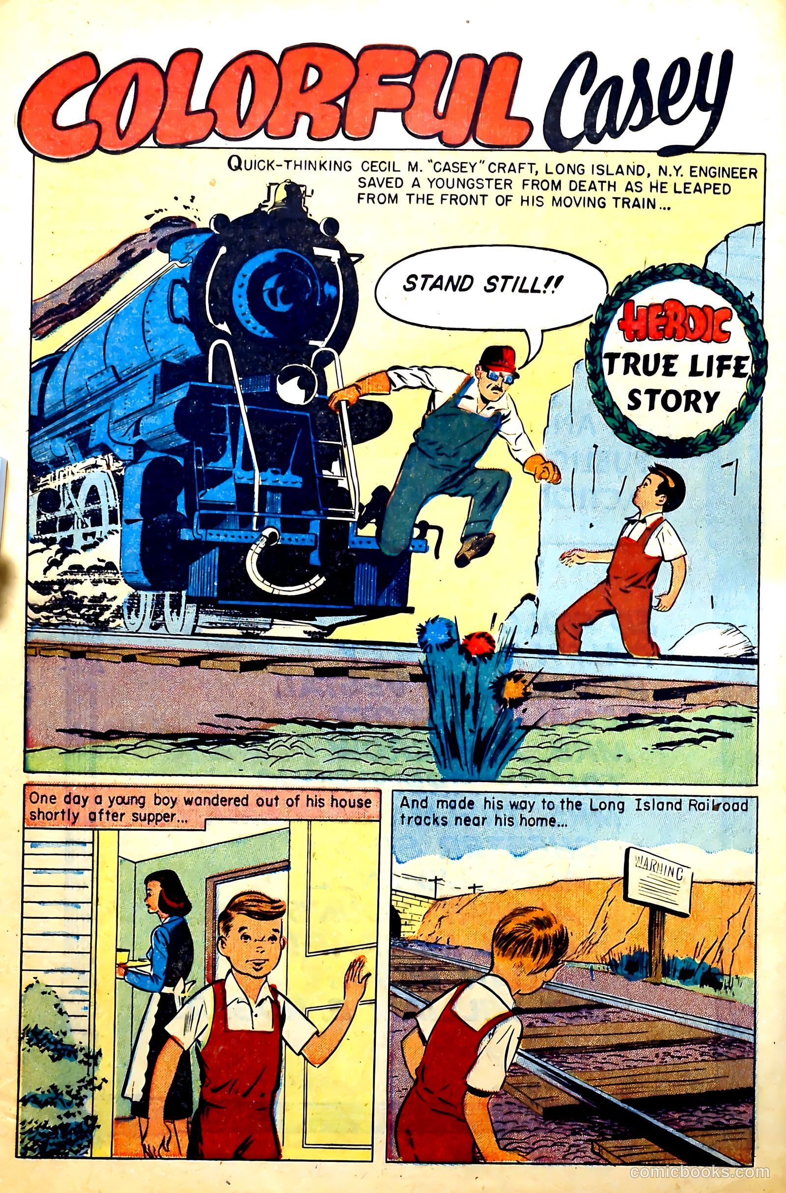 New Heroic Comics #93 (1954) — page 4 of 34
