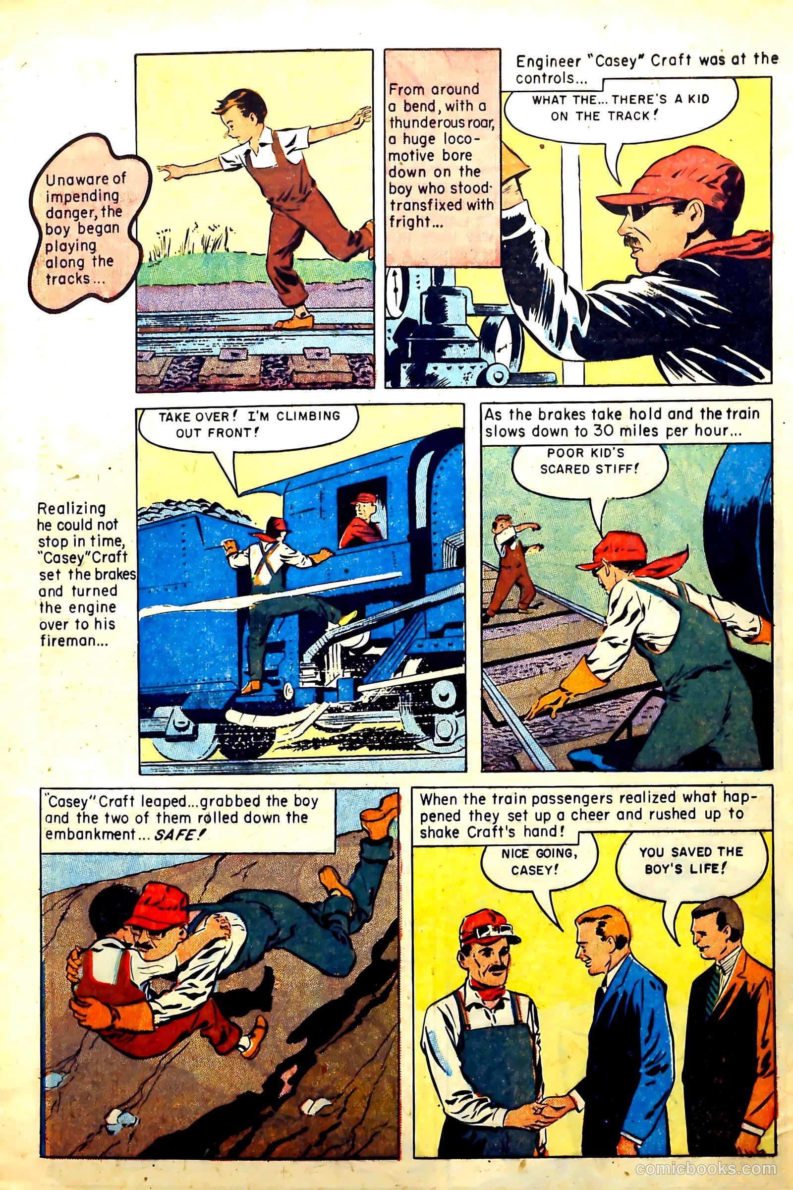 New Heroic Comics #93 (1954) — page 5 of 34