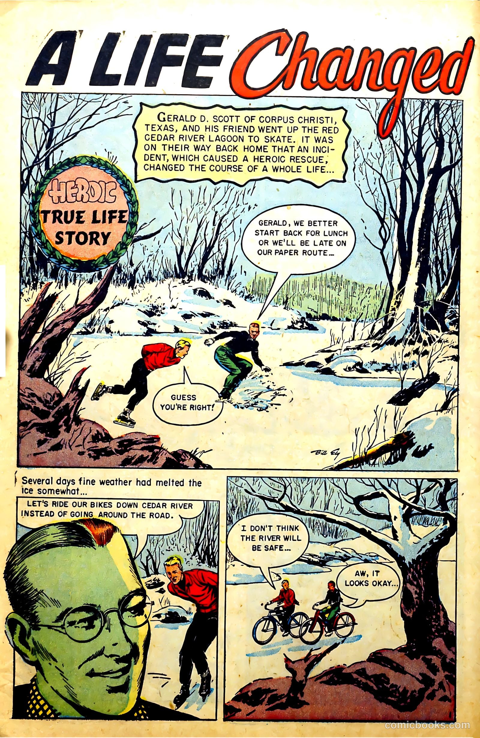 New Heroic Comics #93 (1954) — page 6 of 34