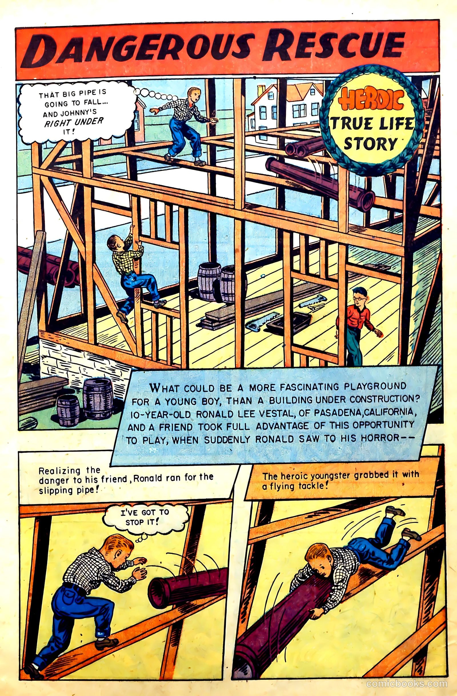 New Heroic Comics #93 (1954) — page 9 of 34