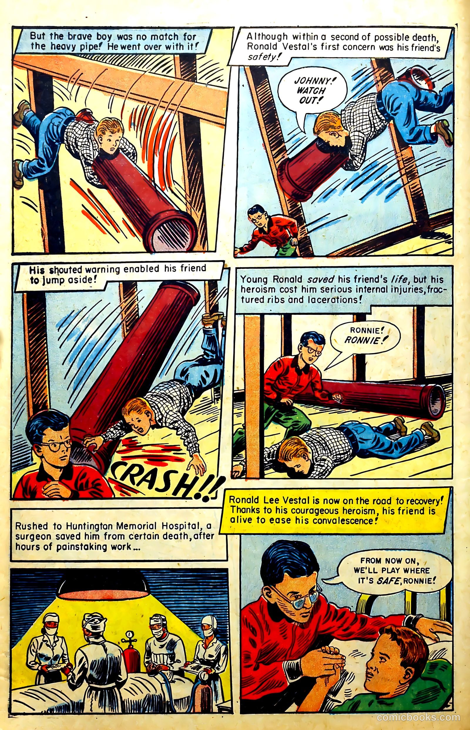 New Heroic Comics #93 (1954) — page 10 of 34