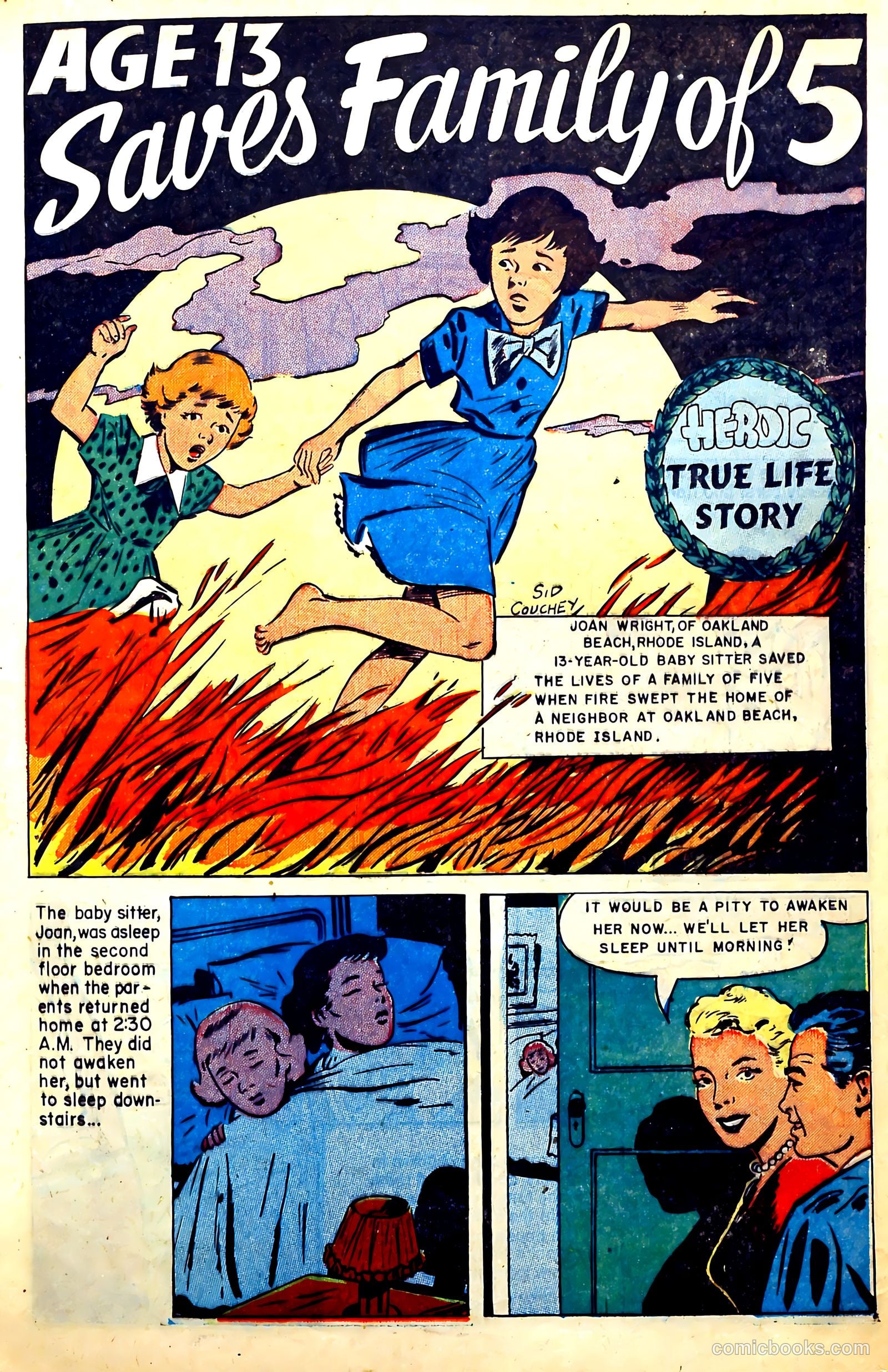 New Heroic Comics #93 (1954) — page 13 of 34