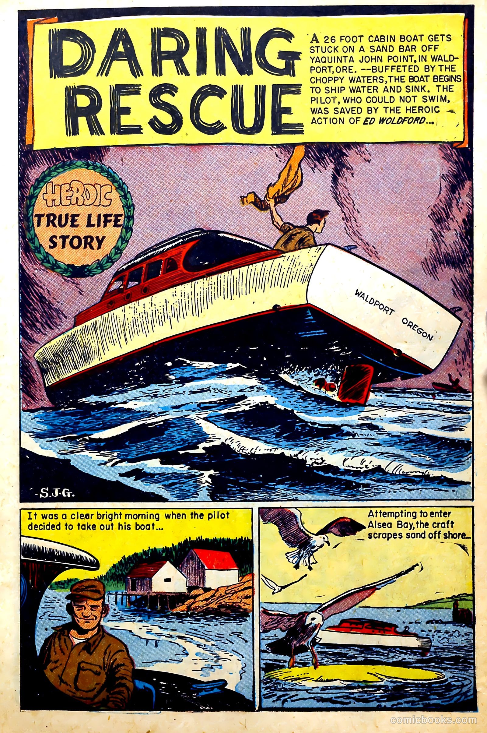 New Heroic Comics #93 (1954) — page 15 of 34