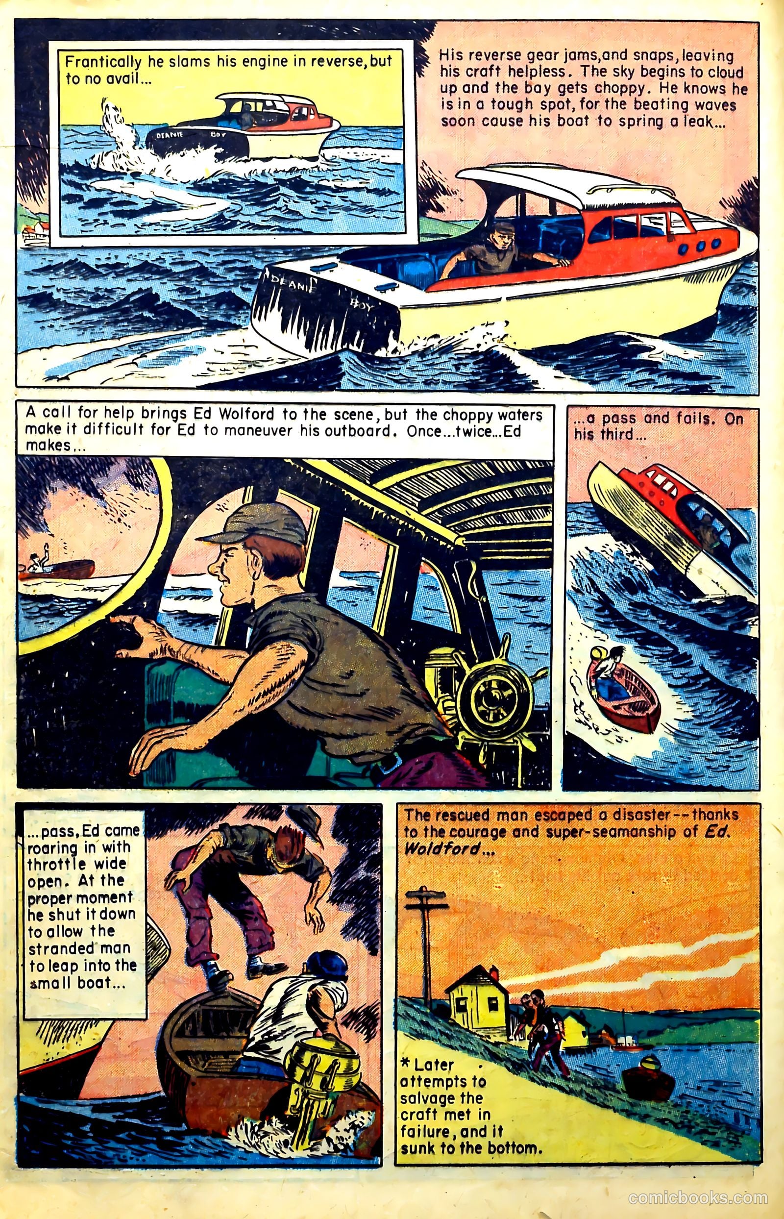 New Heroic Comics #93 (1954) — page 16 of 34