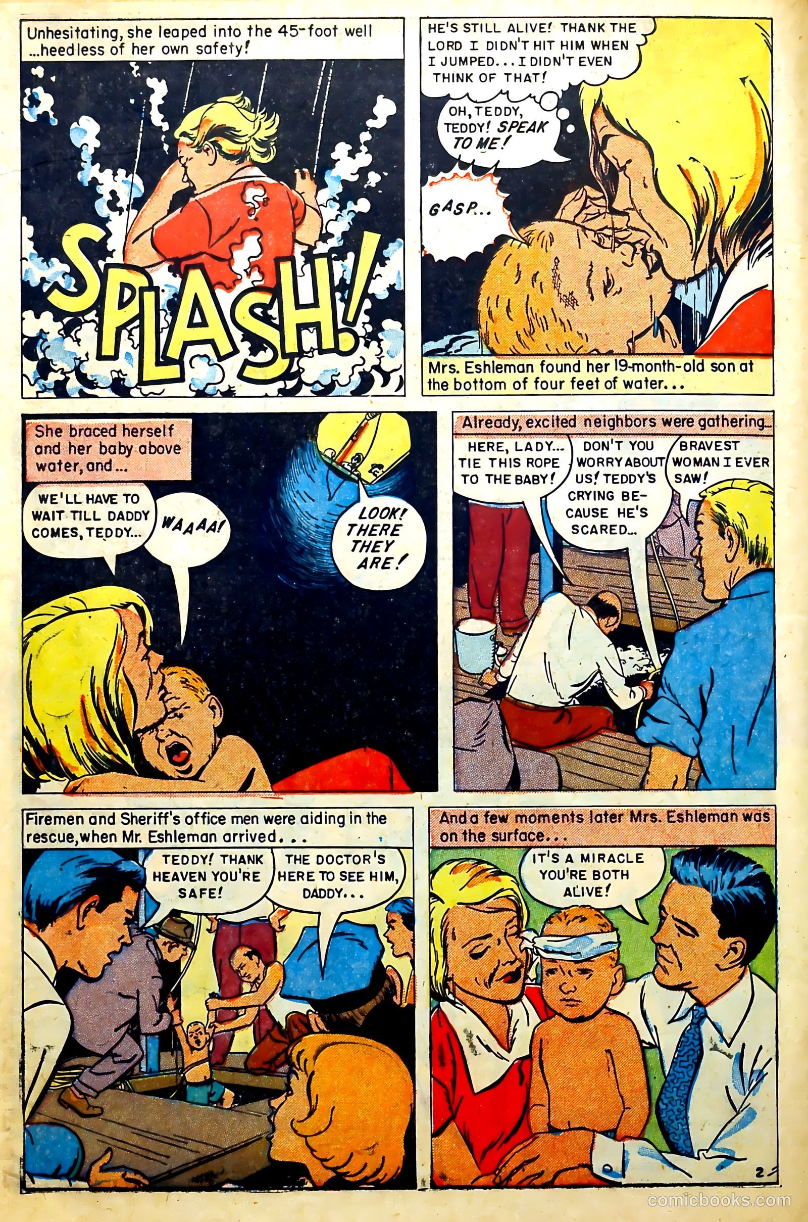 New Heroic Comics #93 (1954) — page 18 of 34