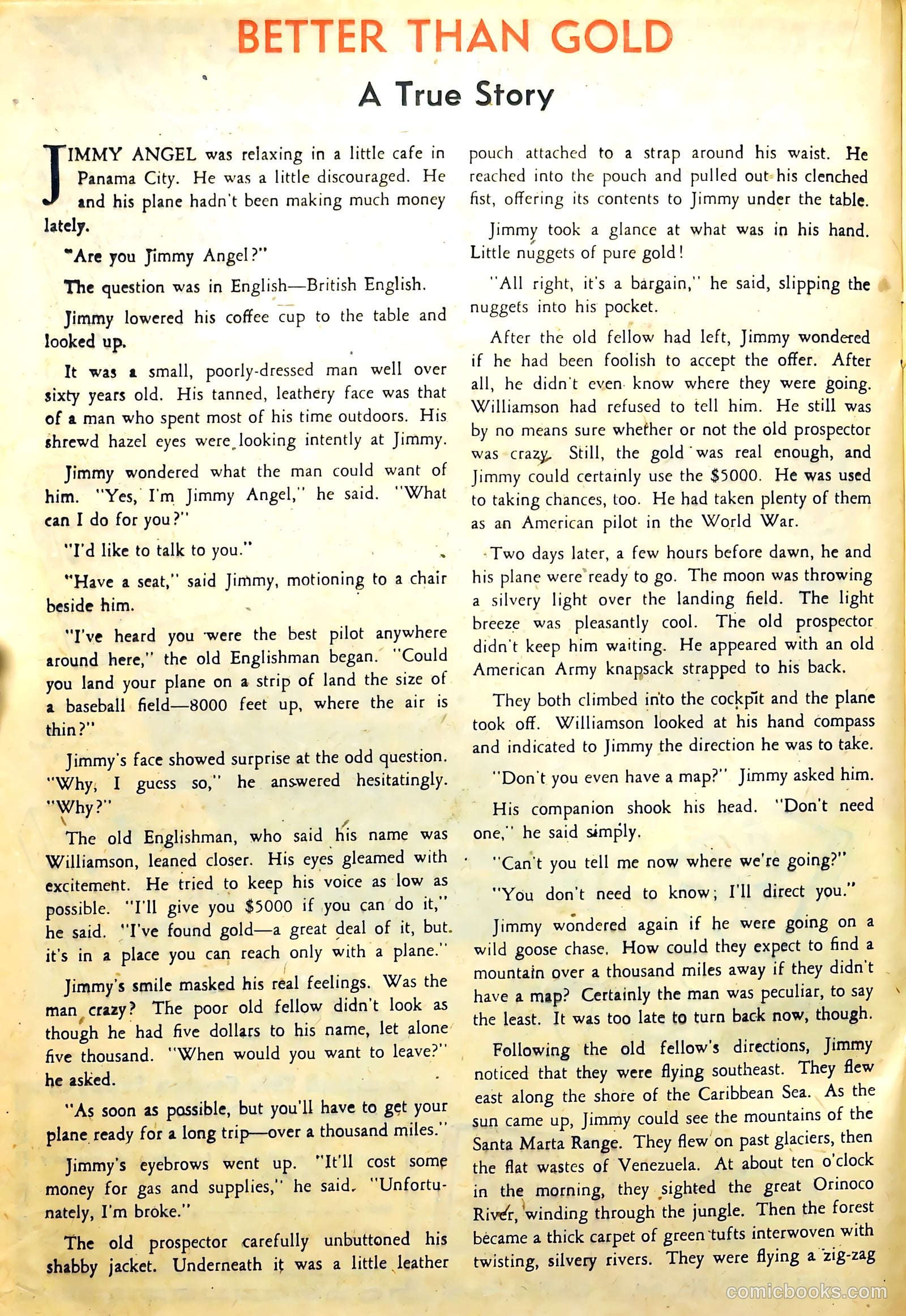 New Heroic Comics #93 (1954) — page 20 of 34
