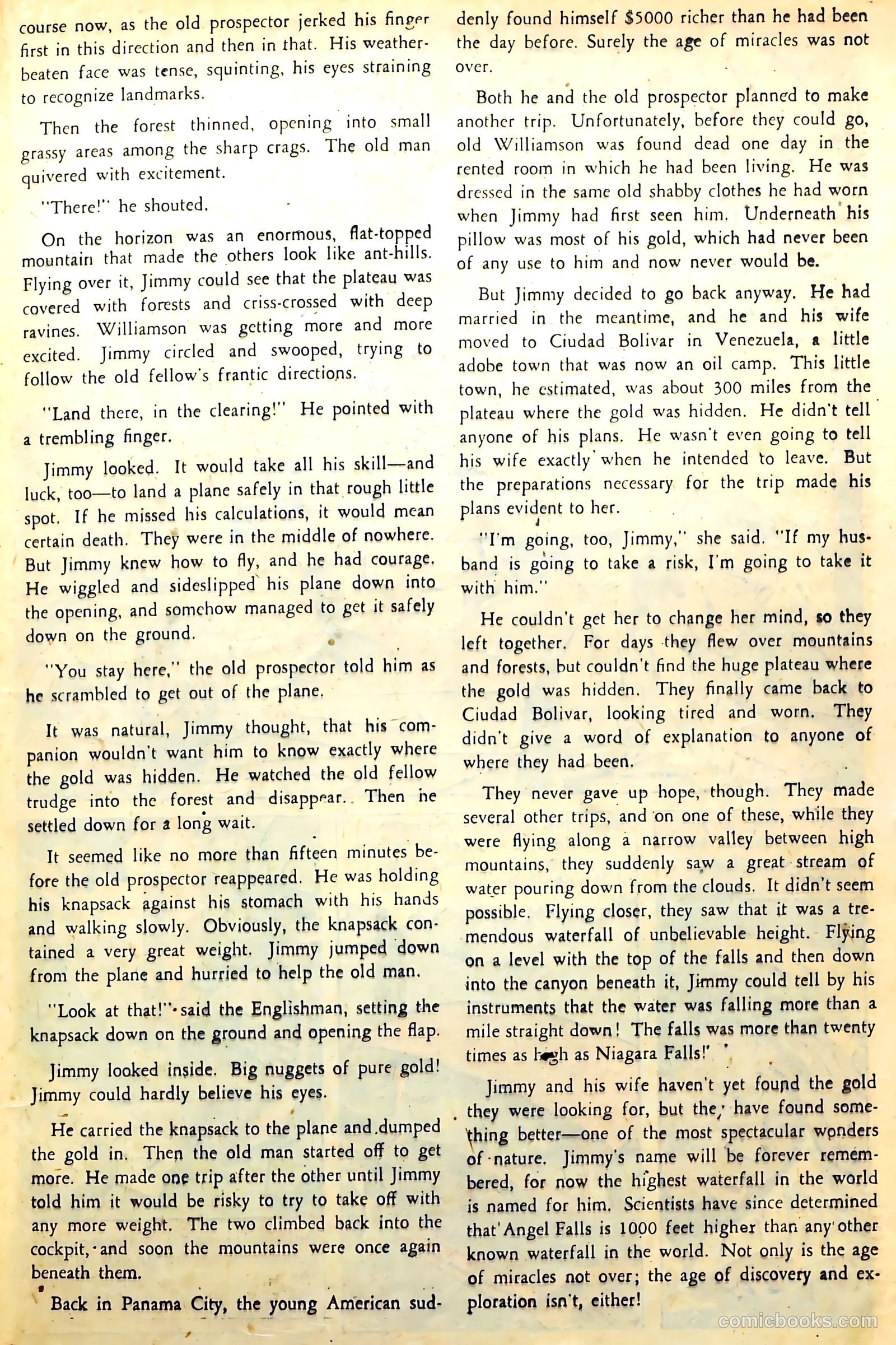 New Heroic Comics #93 (1954) — page 21 of 34