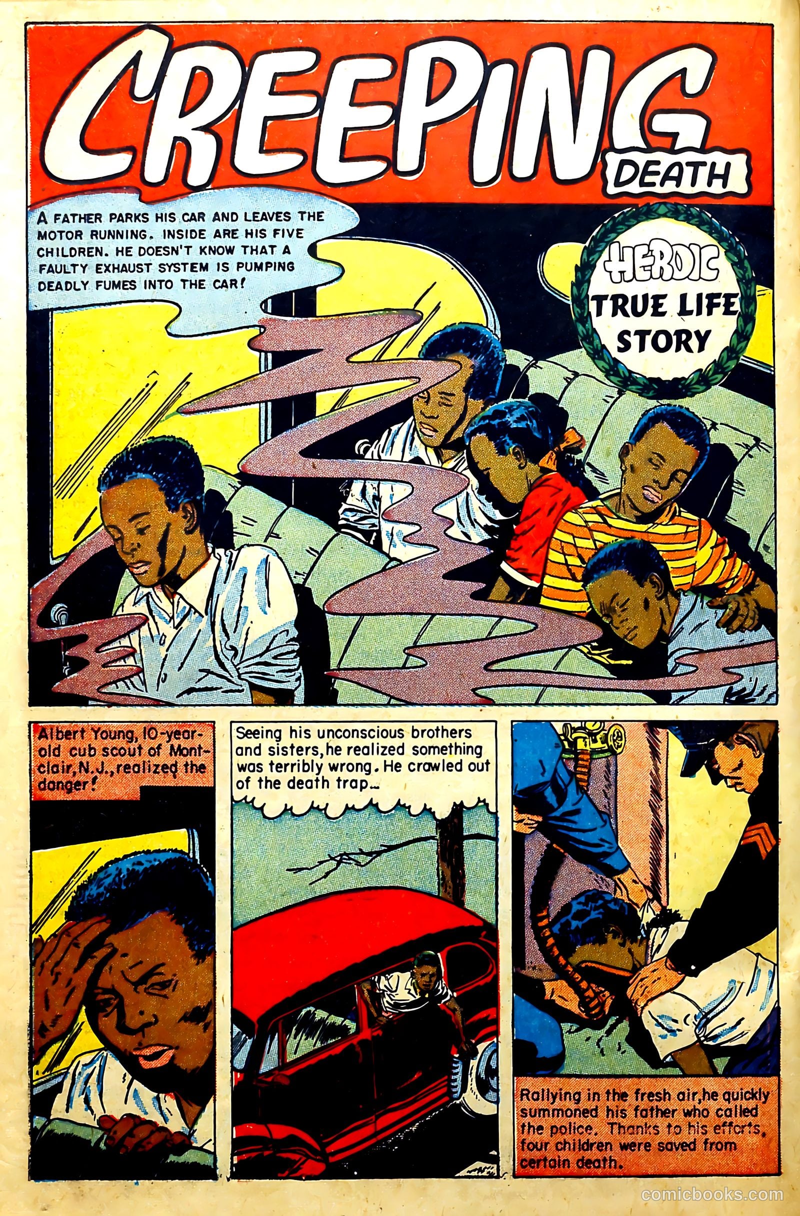New Heroic Comics #93 (1954) — page 22 of 34