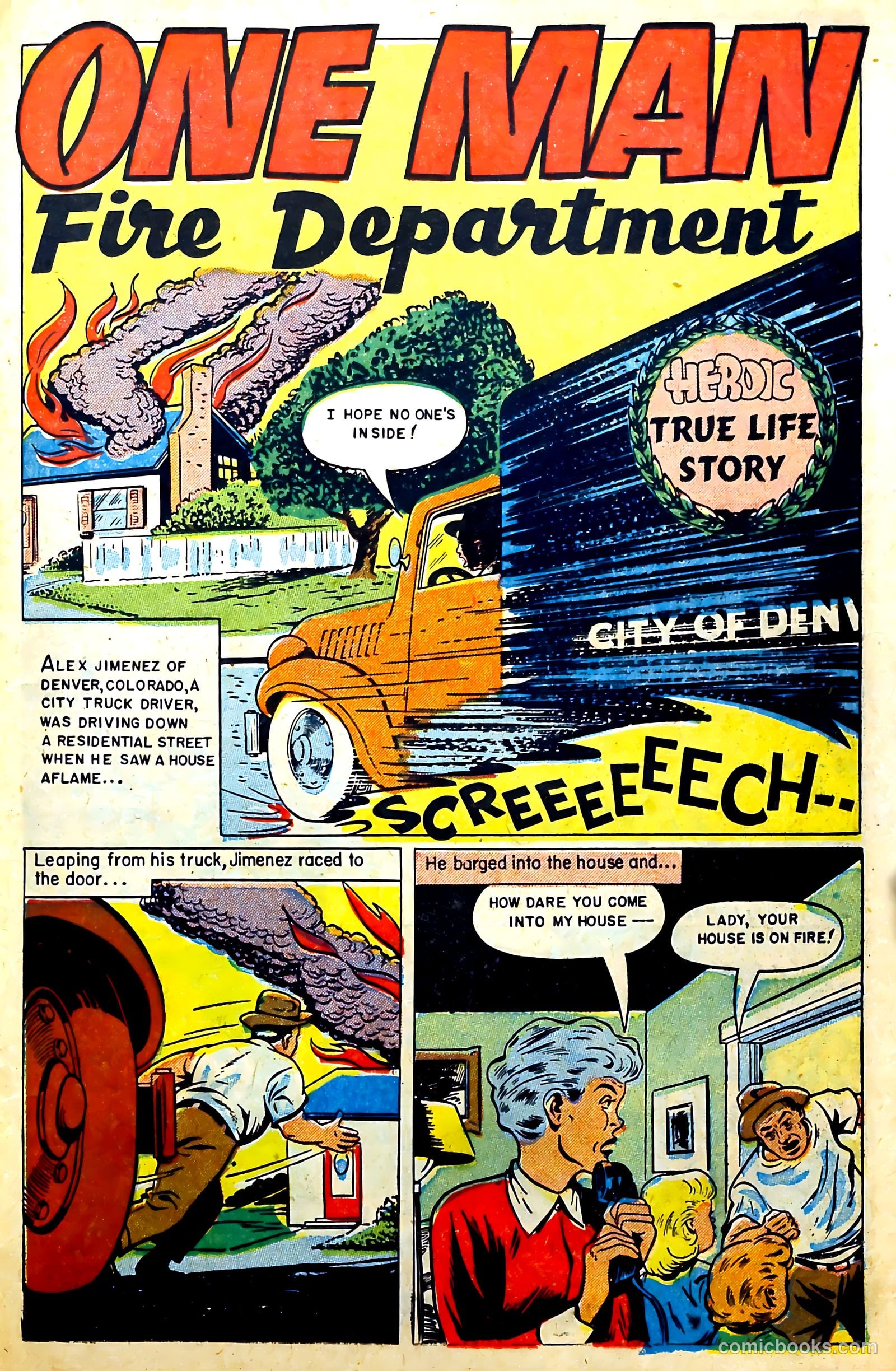 New Heroic Comics #93 (1954) — page 23 of 34