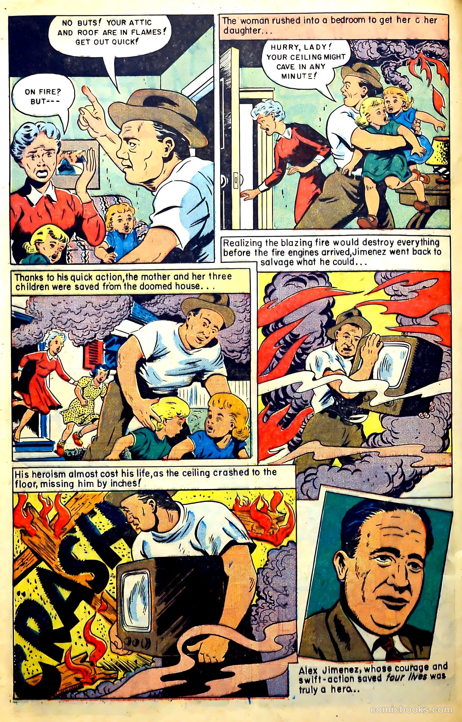 New Heroic Comics #93 (1954) — page 24 of 34