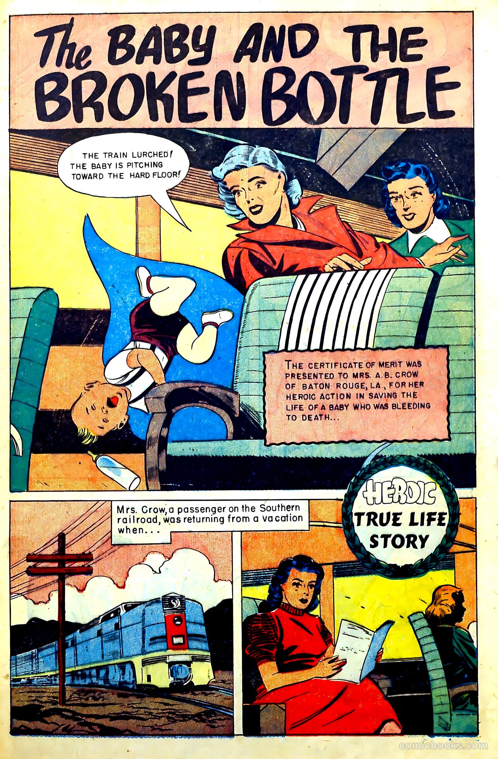 New Heroic Comics #93 (1954) — page 25 of 34