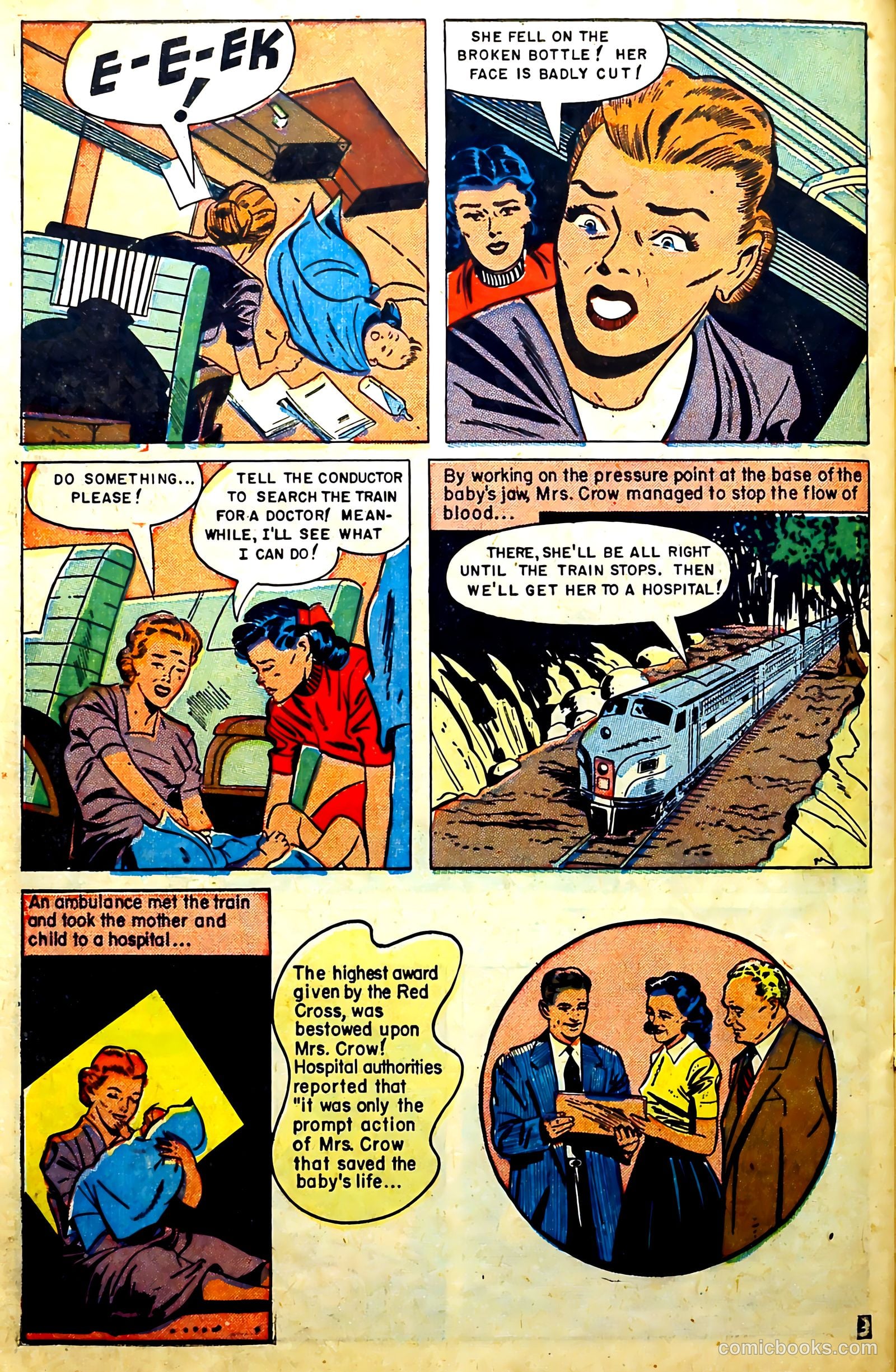 New Heroic Comics #93 (1954) — page 26 of 34