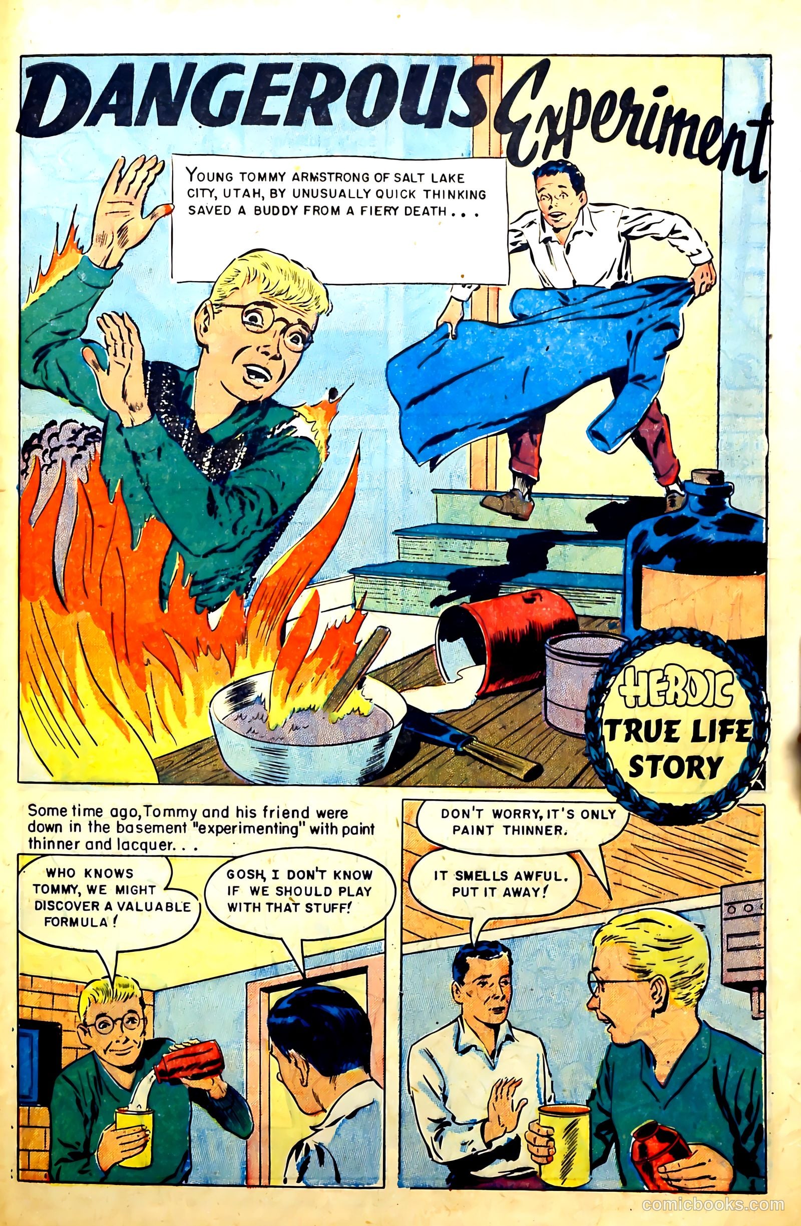 New Heroic Comics #93 (1954) — page 29 of 34