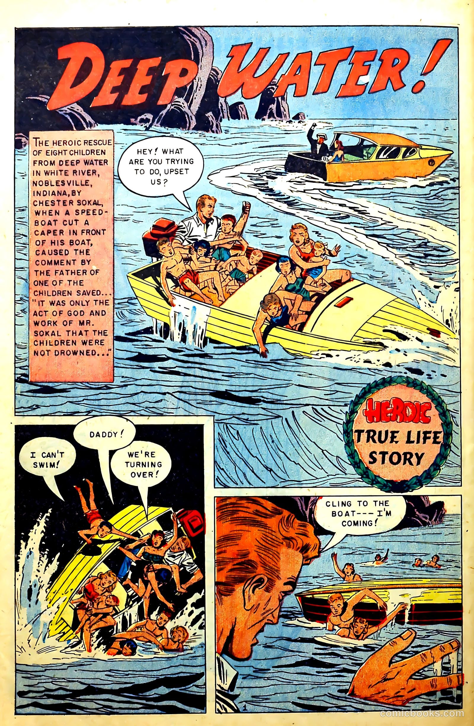 New Heroic Comics #93 (1954) — page 30 of 34