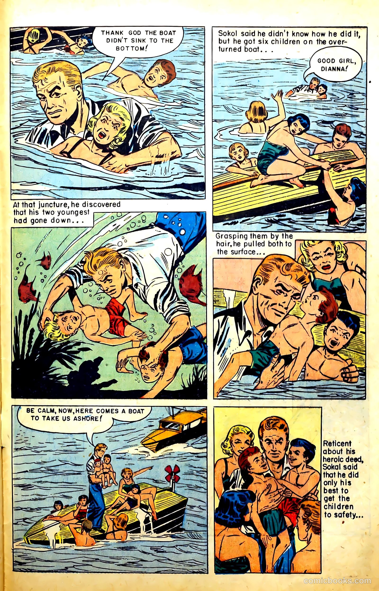 New Heroic Comics #93 (1954) — page 31 of 34