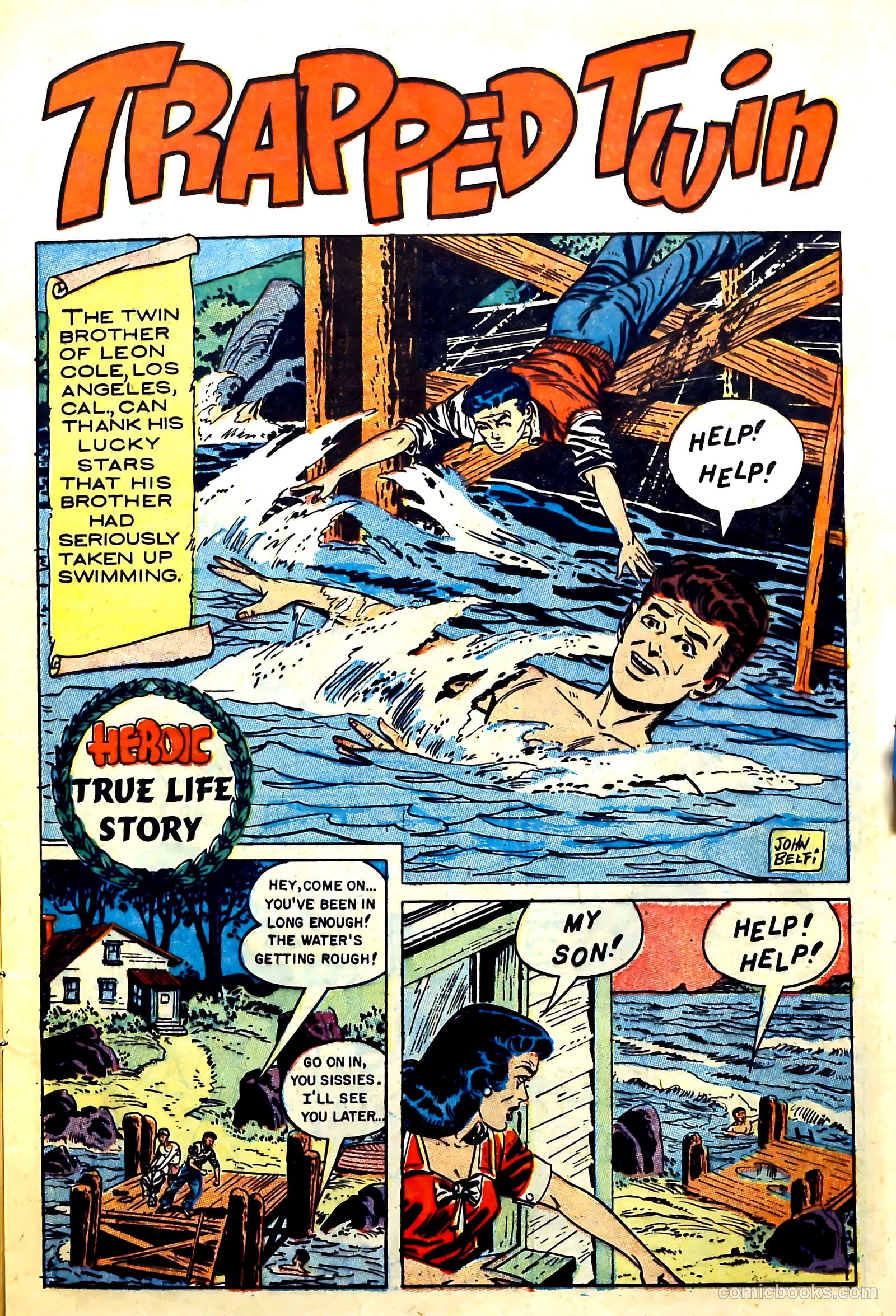 New Heroic Comics #94 (1954) — page 13 of 36