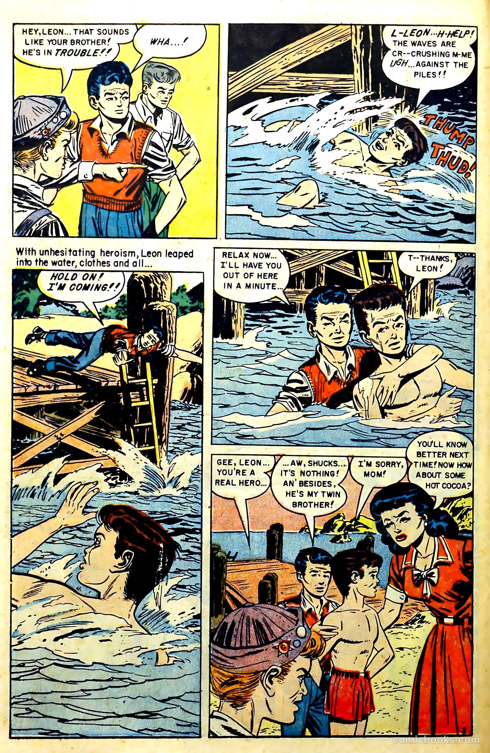 New Heroic Comics #94 (1954) — page 14 of 36