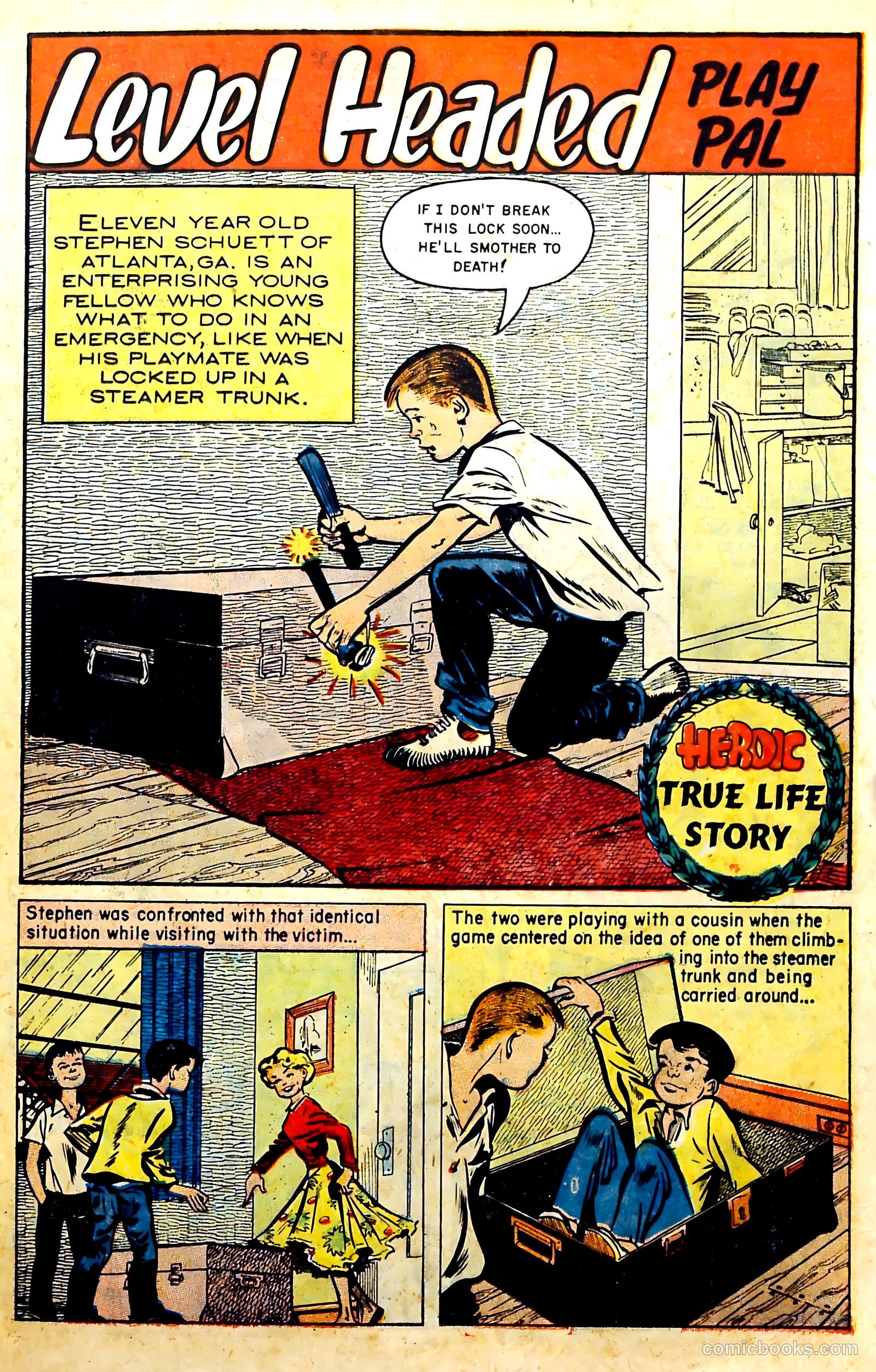 New Heroic Comics #94 (1954) — page 15 of 36