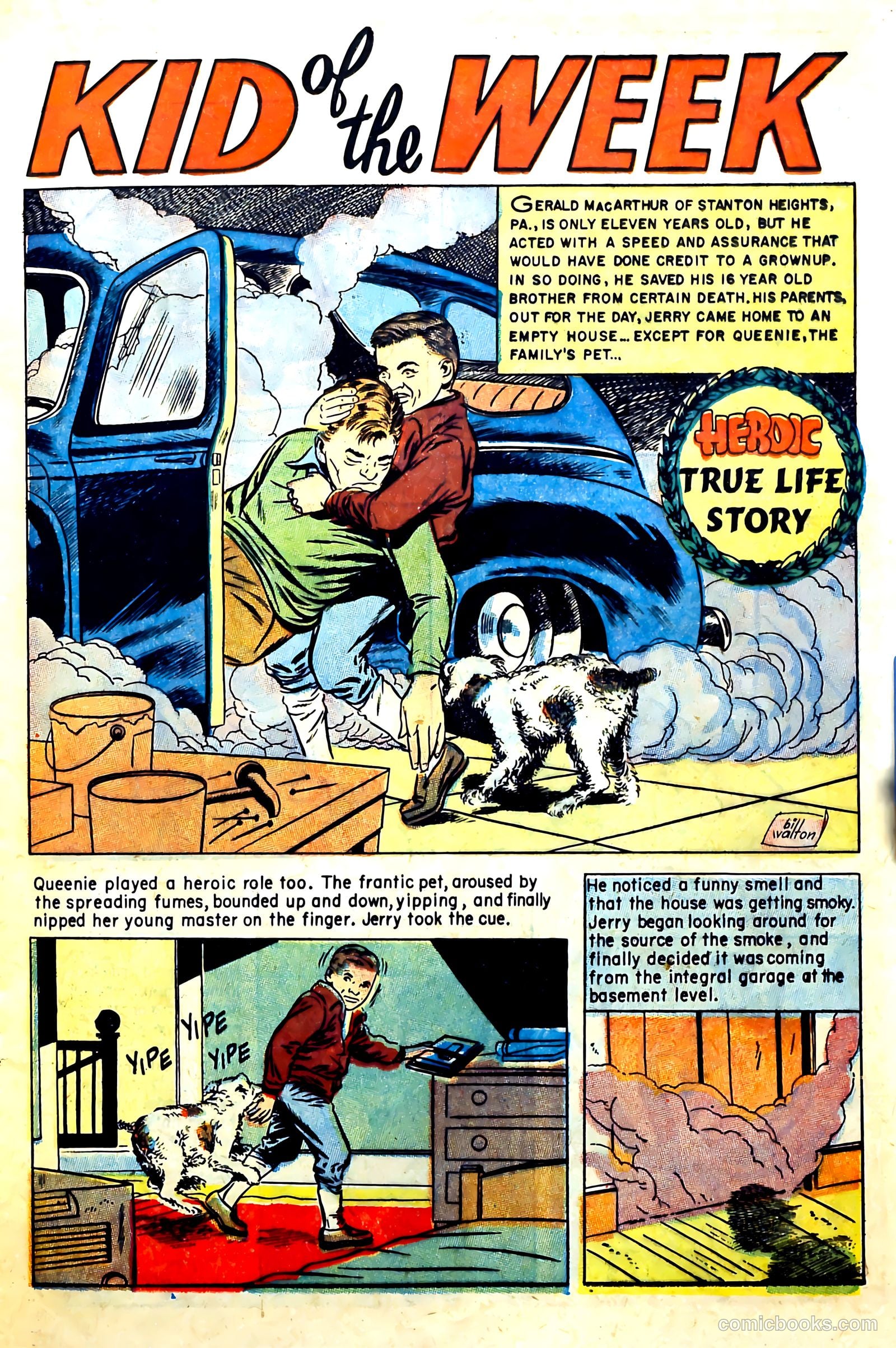 New Heroic Comics #94 (1954) — page 17 of 36
