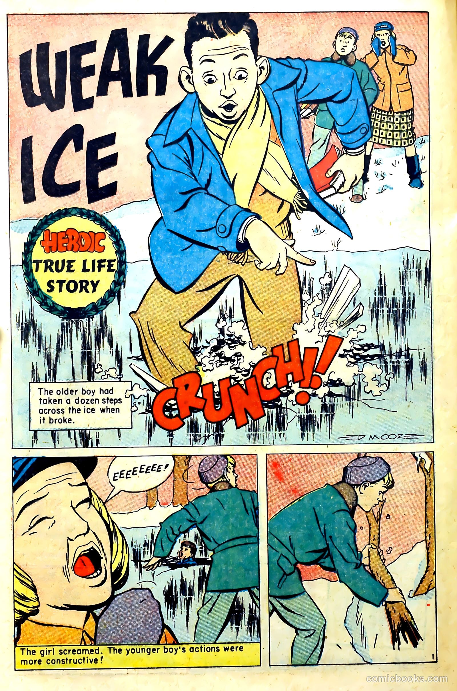 New Heroic Comics #94 (1954) — page 20 of 36