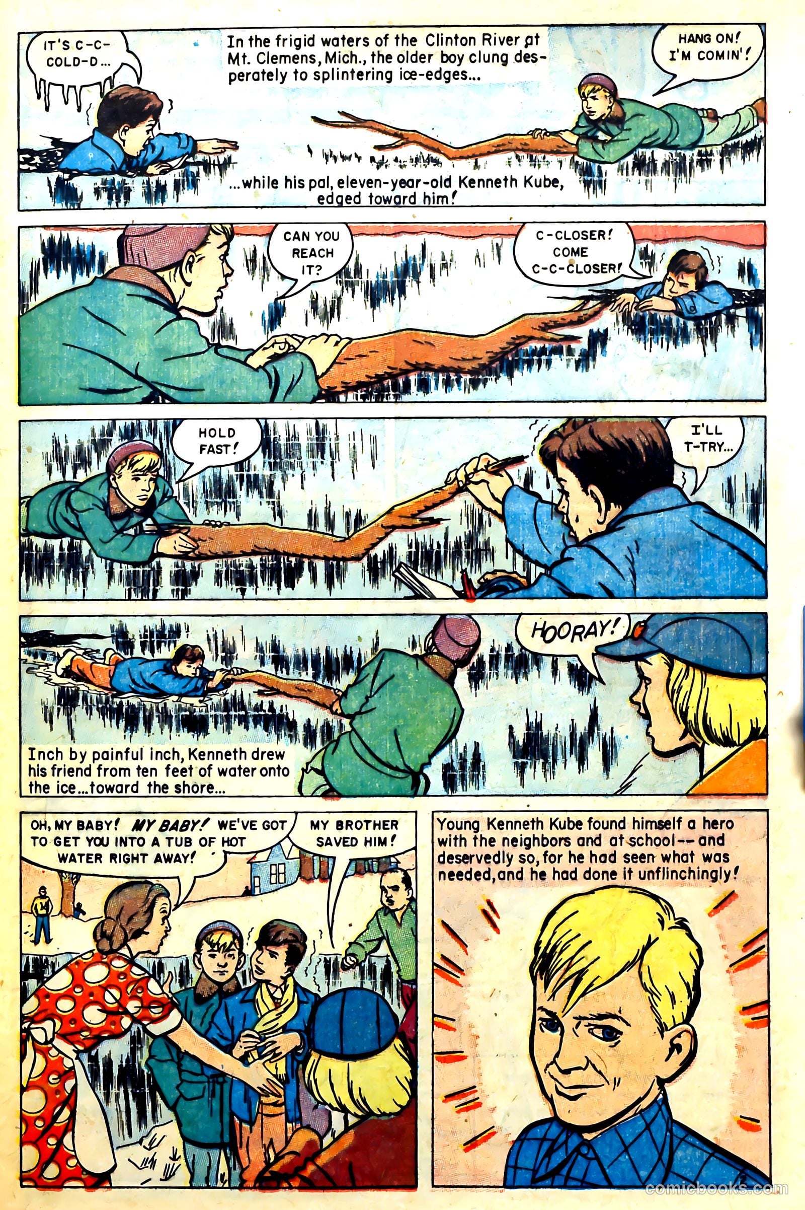 New Heroic Comics #94 (1954) — page 21 of 36