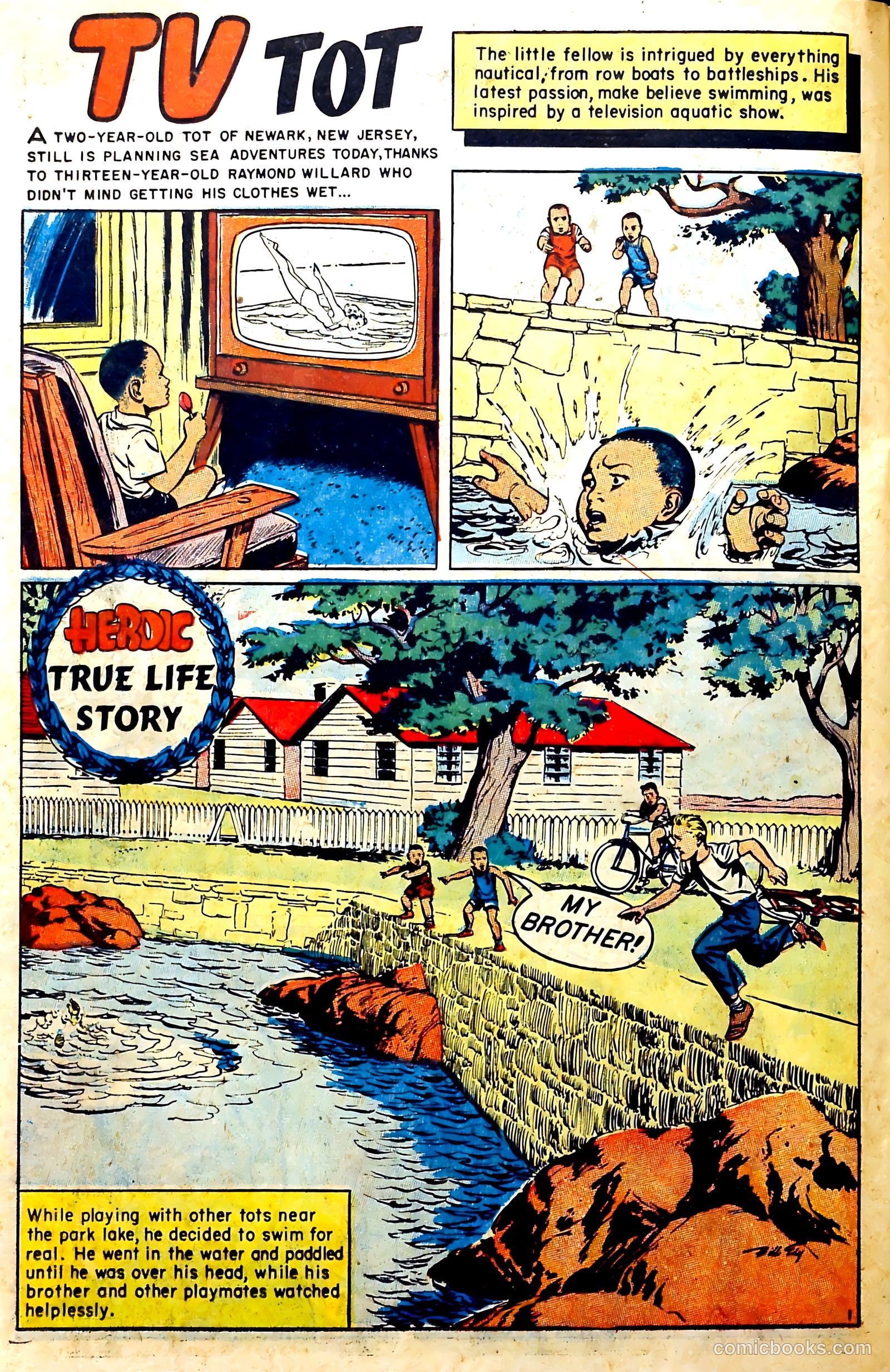 New Heroic Comics #94 (1954) — page 22 of 36
