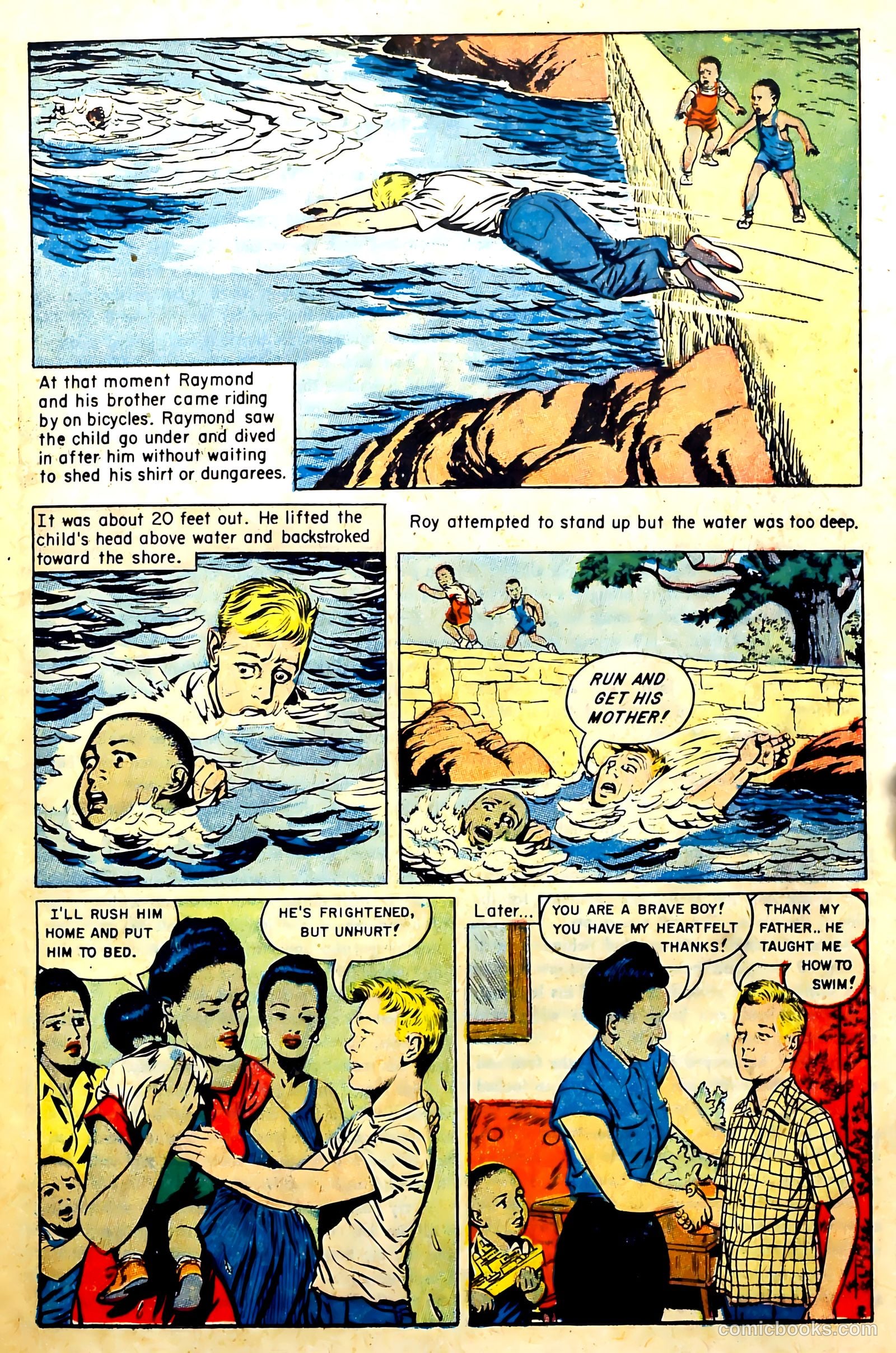 New Heroic Comics #94 (1954) — page 23 of 36