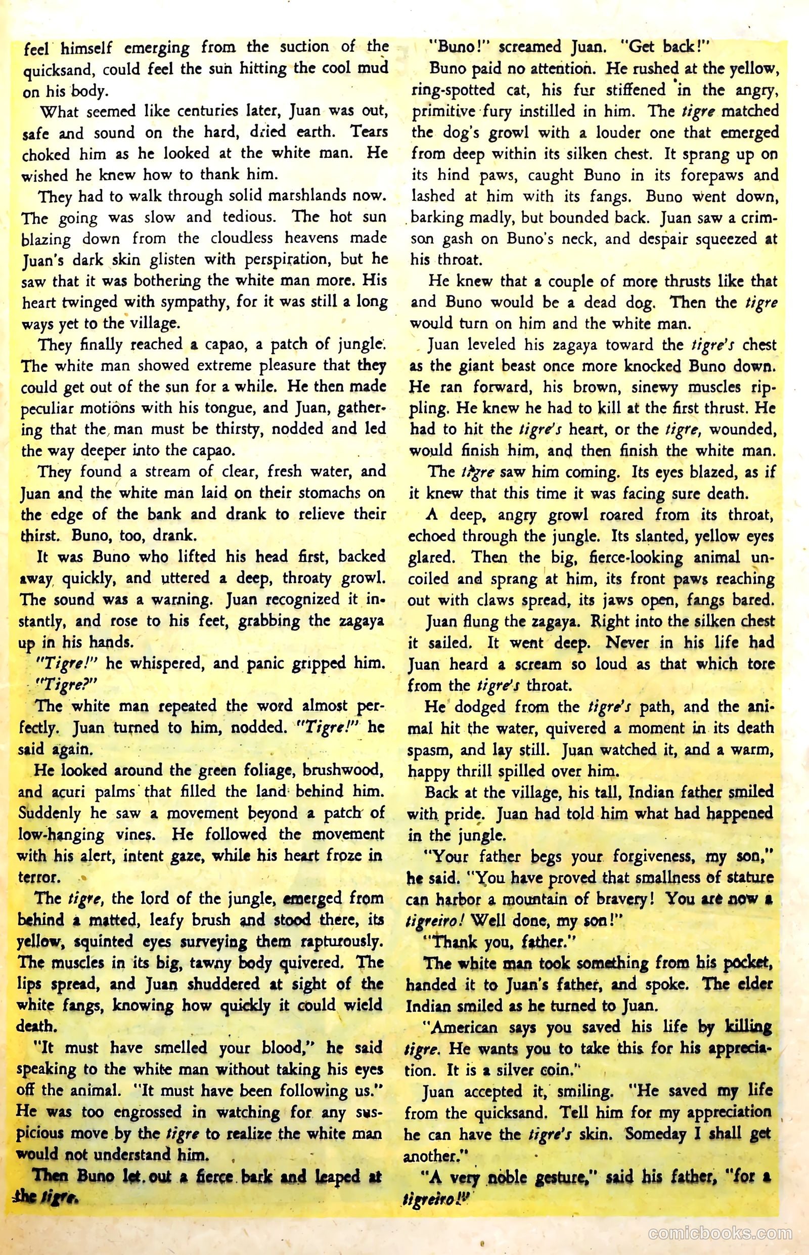 New Heroic Comics #94 (1954) — page 25 of 36